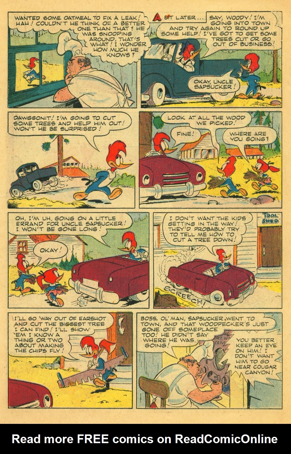 Read online Walter Lantz Woody Woodpecker (1952) comic -  Issue #44 - 7