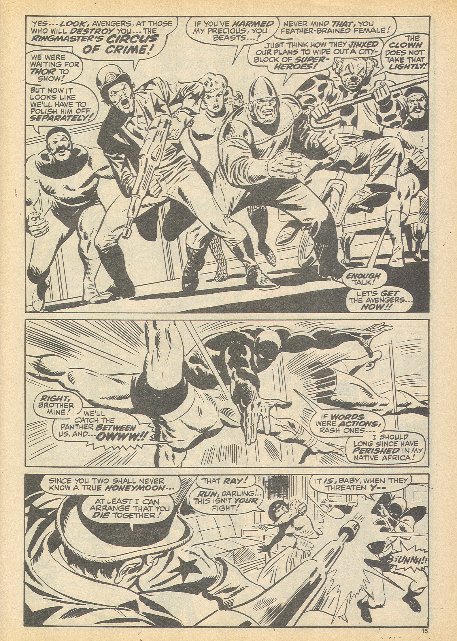 Read online The Avengers (1973) comic -  Issue #89 - 15