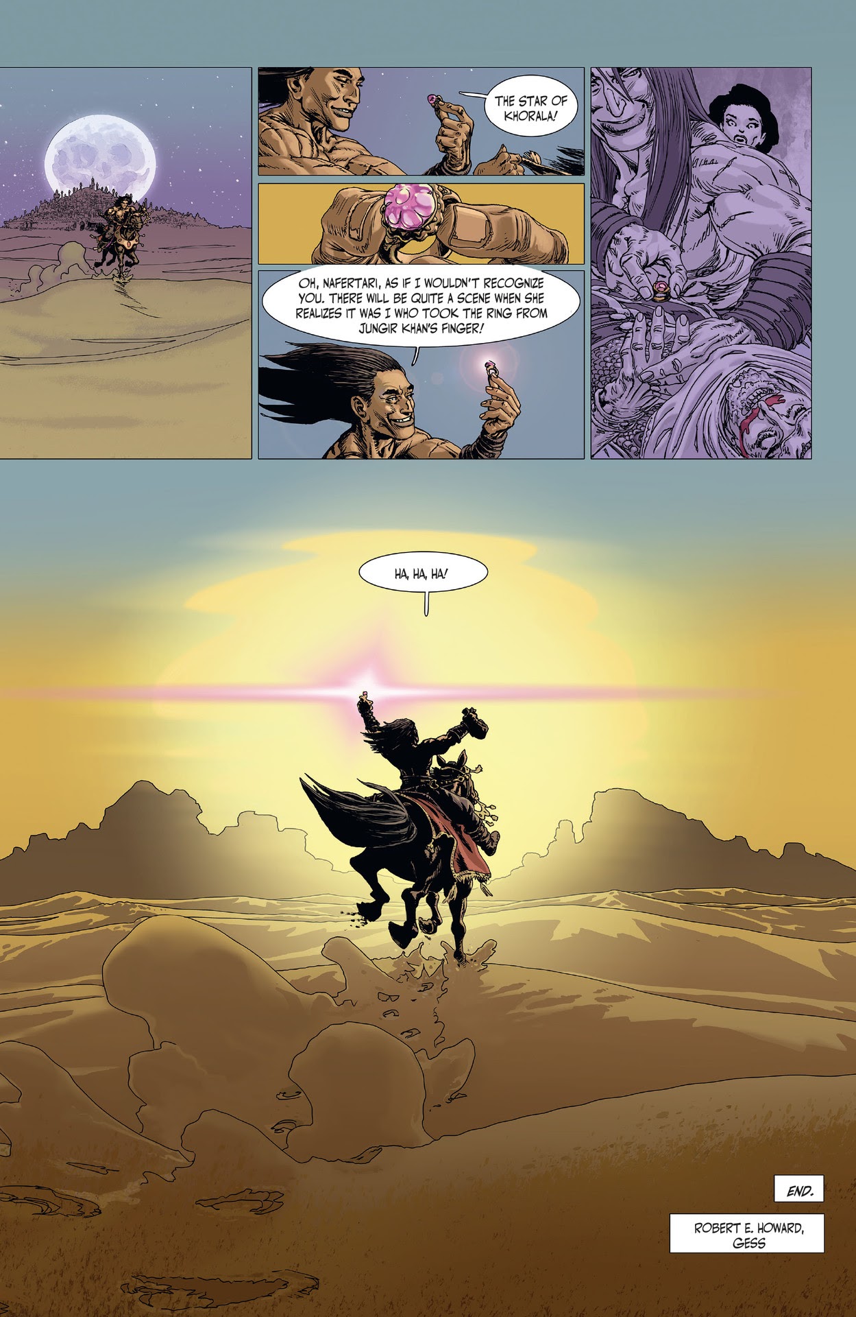Read online The Cimmerian comic -  Issue # TPB 3 - 119