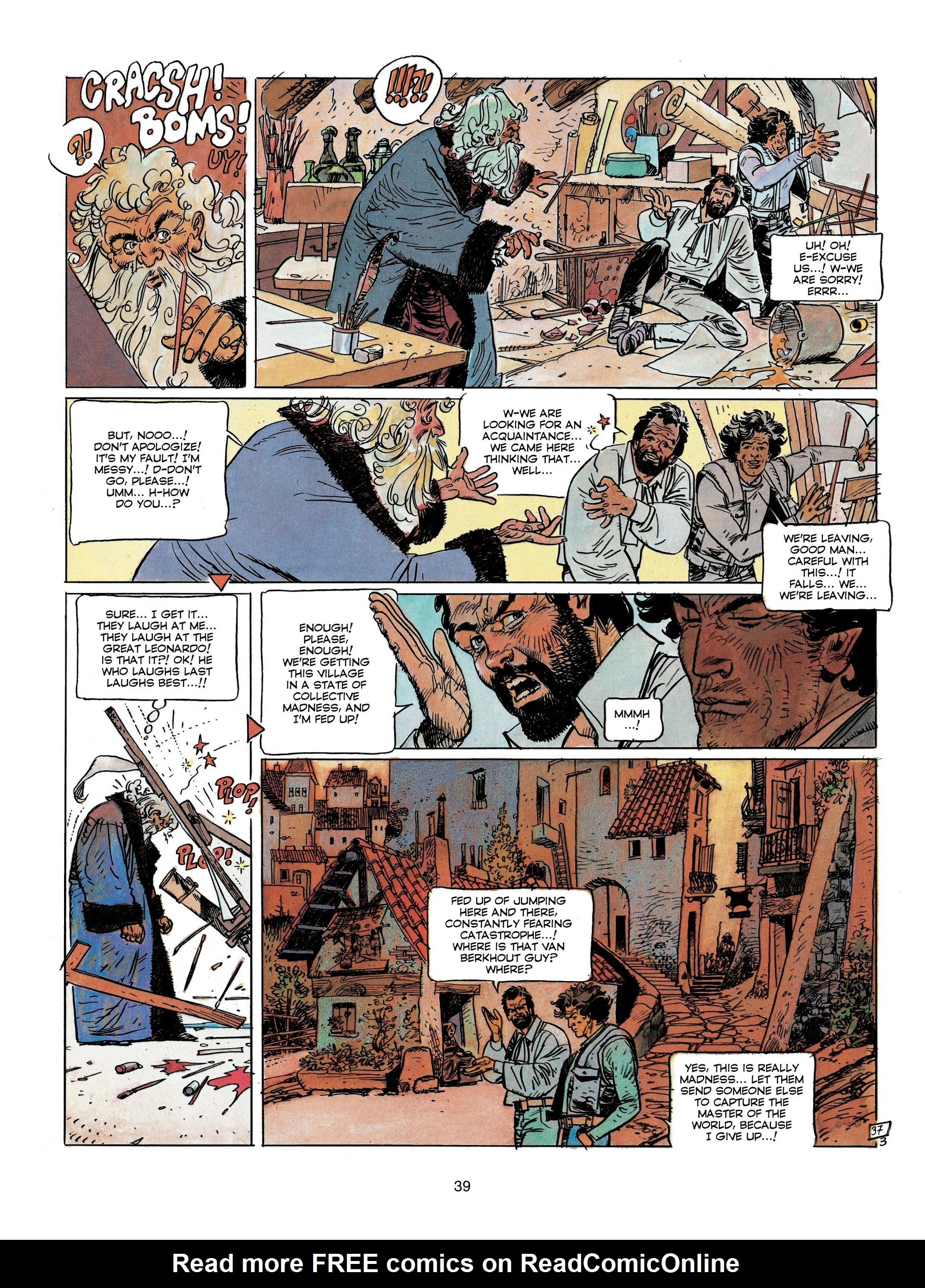 Read online Clarke and Kubrick comic -  Issue #3 - 40