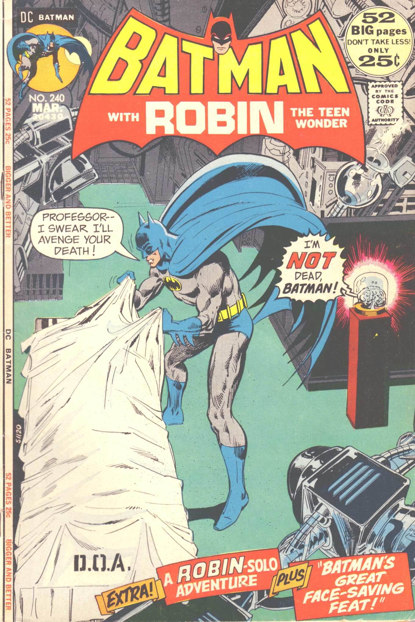 Read online Batman (1940) comic -  Issue #240 - 1