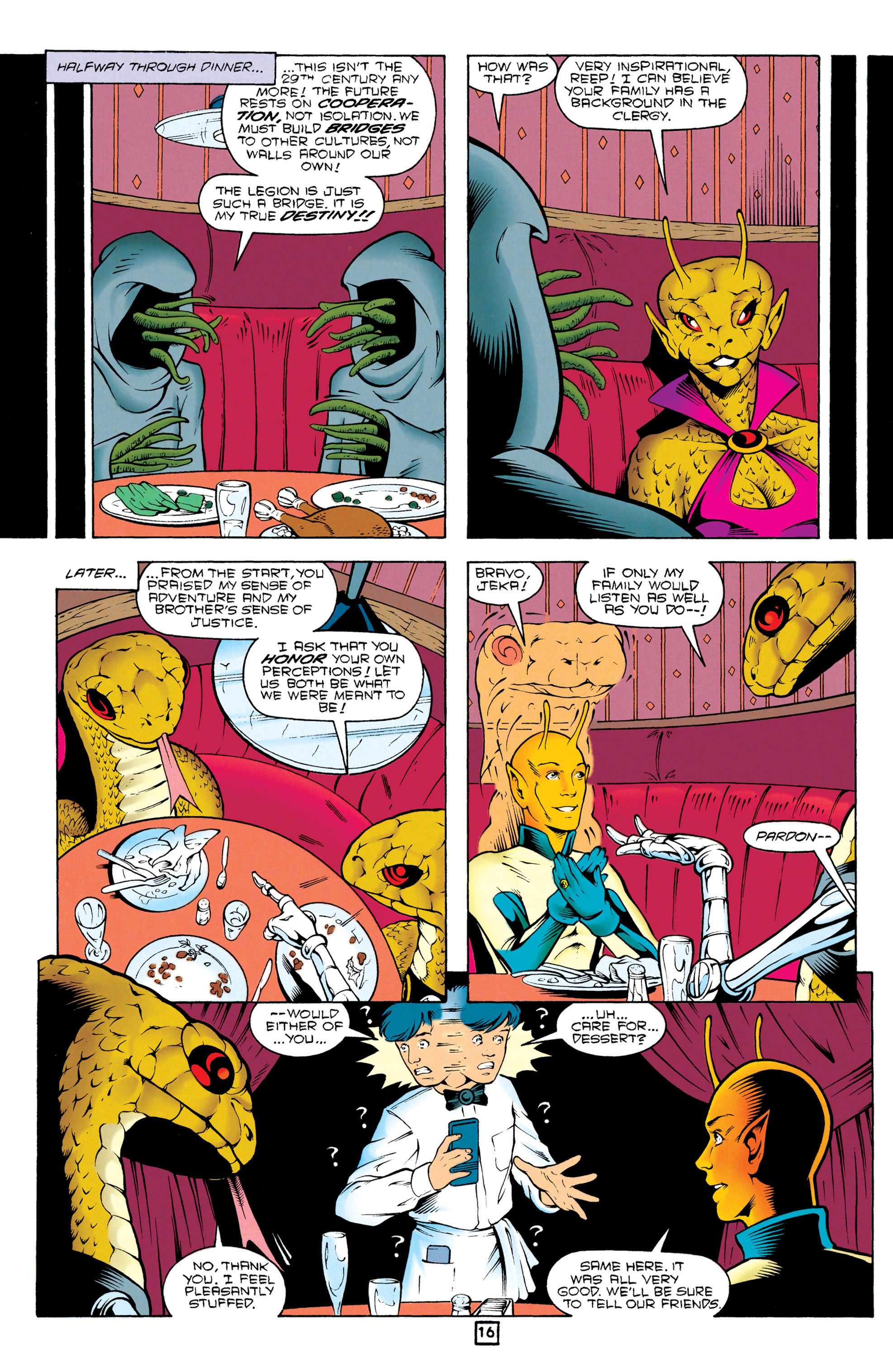 Read online Legionnaires comic -  Issue #46 - 17