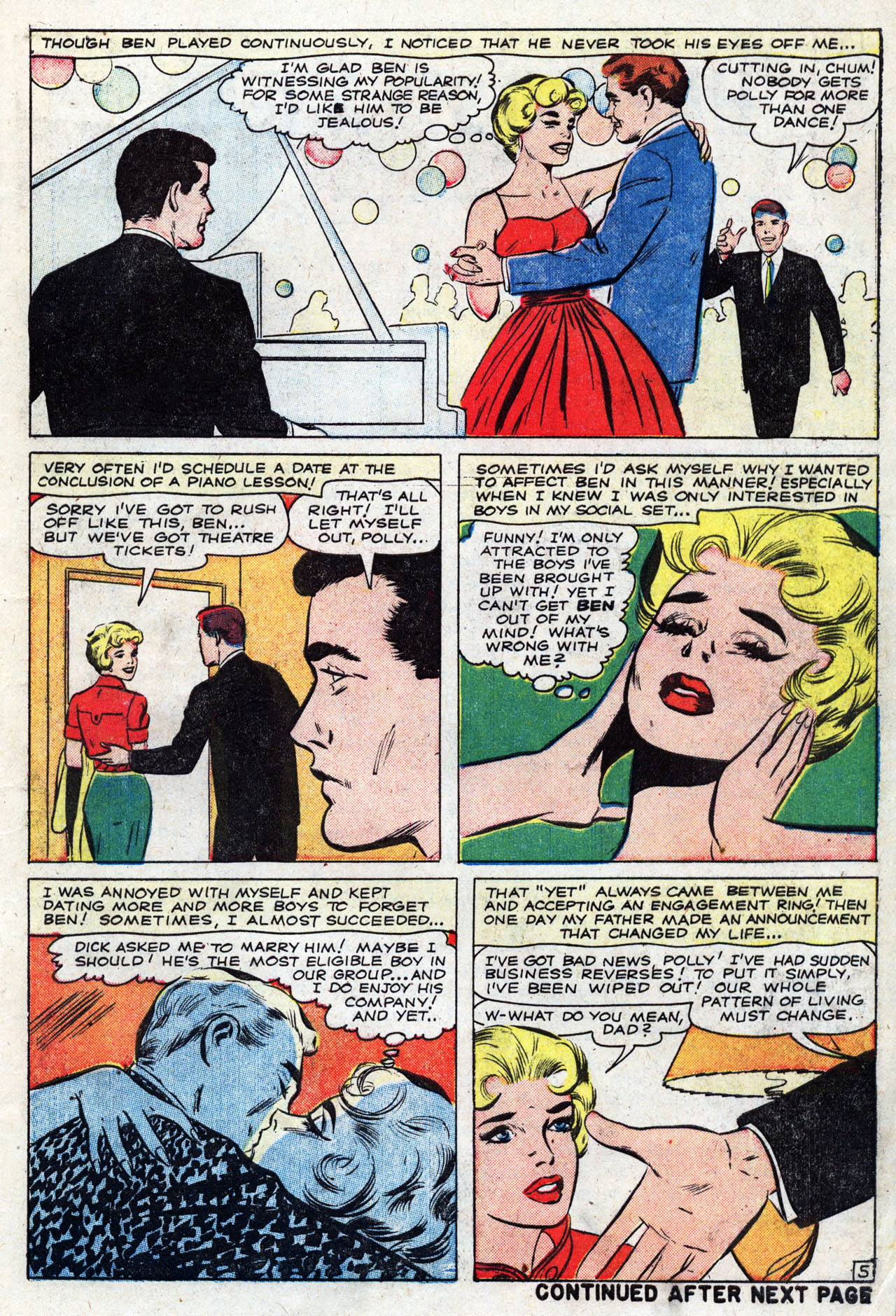Read online Teen-Age Romance comic -  Issue #82 - 7