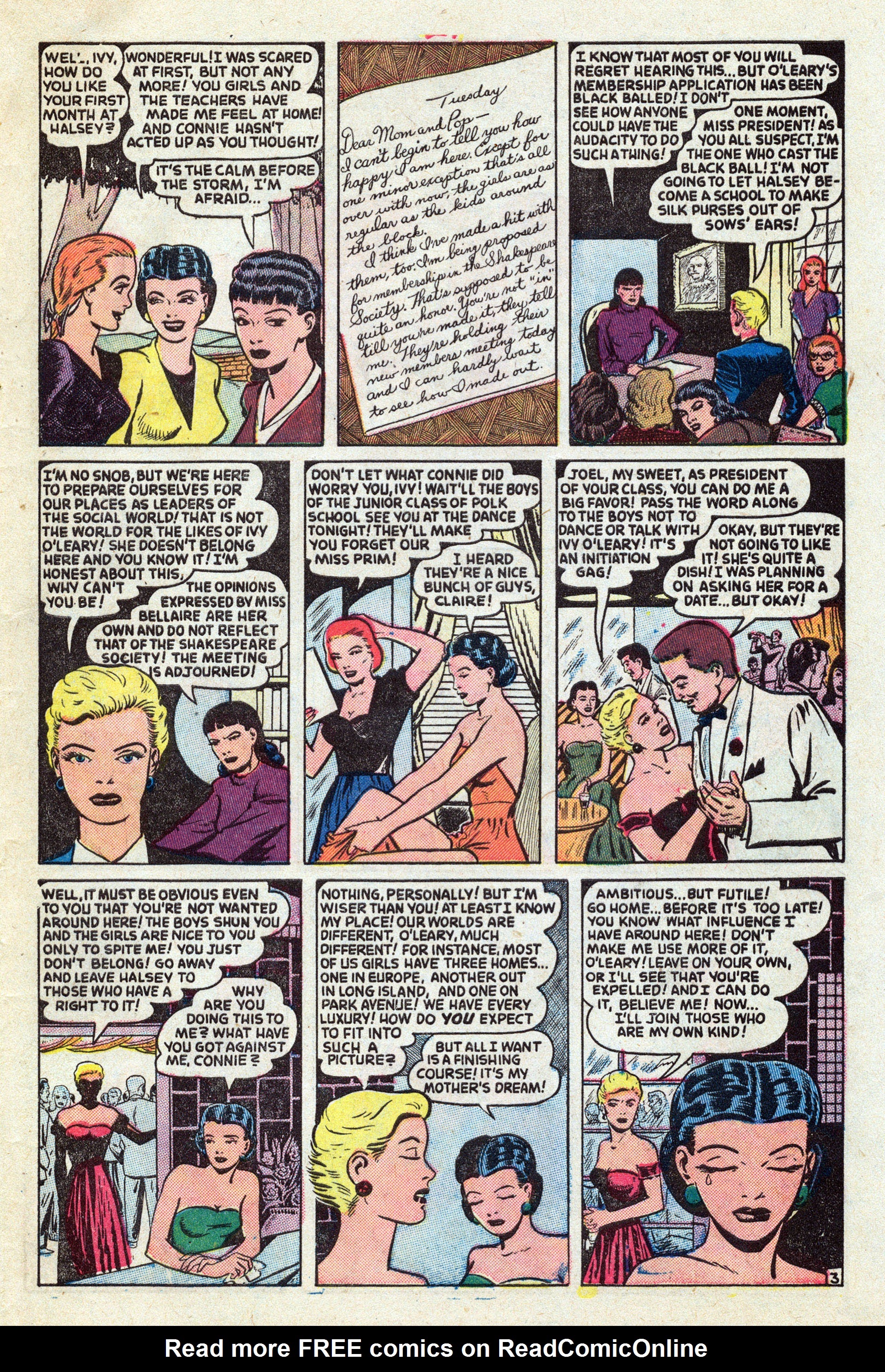 Read online Girl Comics (1949) comic -  Issue #5 - 29