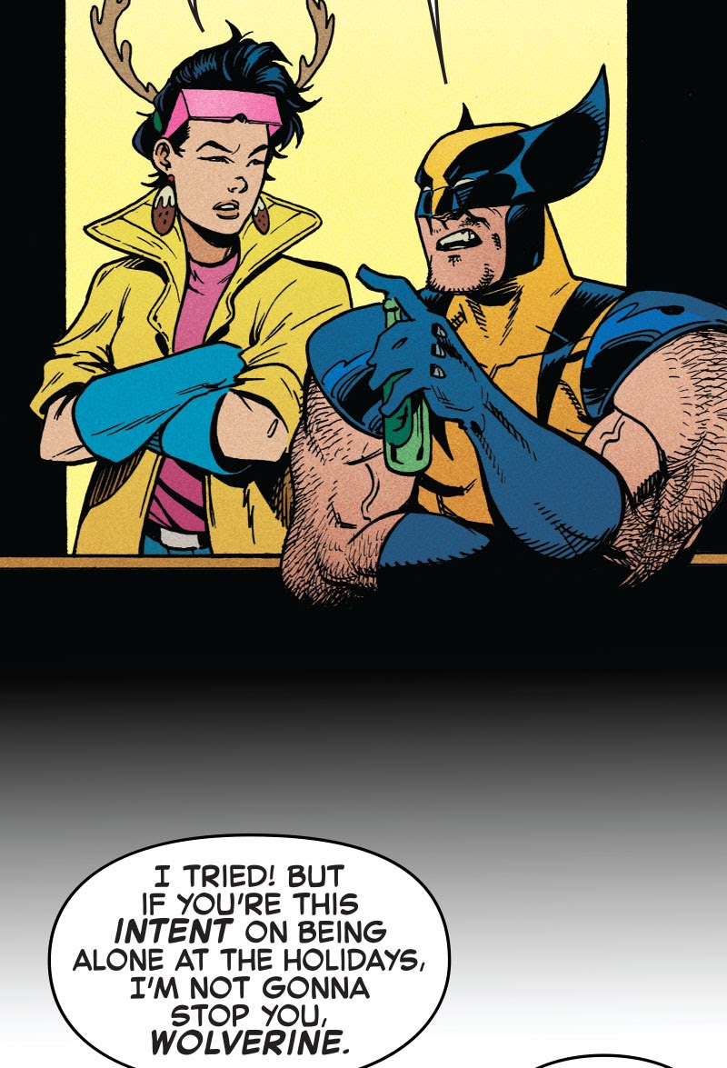 Read online Mighty Marvel Holiday Special - Happy Holidays, Mr. Howlett Infinity Comic comic -  Issue #1 - 42