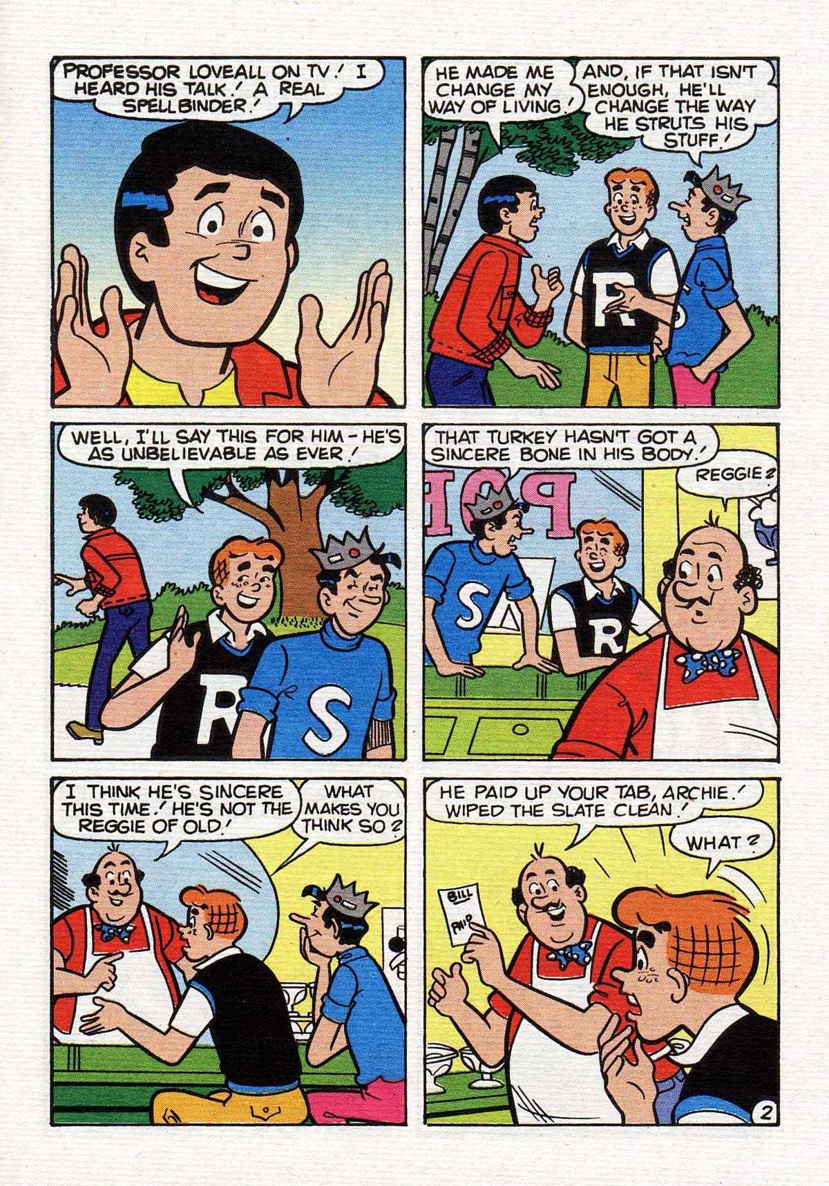 Read online Archie's Double Digest Magazine comic -  Issue #152 - 106