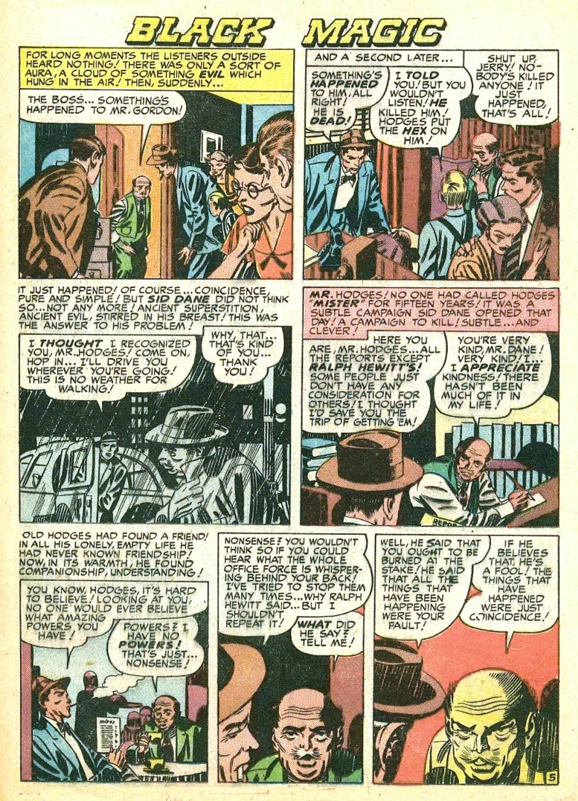 Read online Black Magic (1950) comic -  Issue #3 - 20