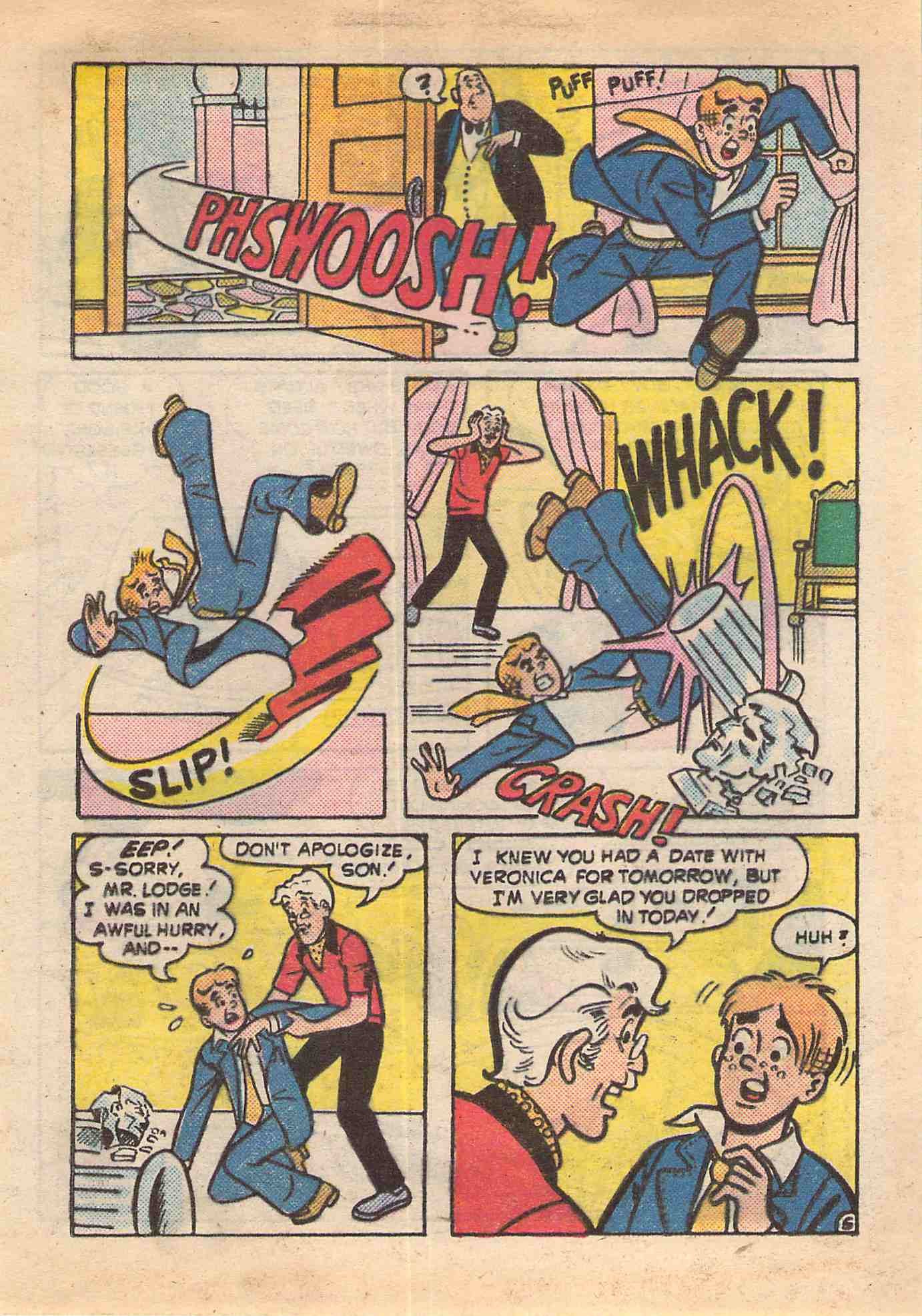 Read online Archie's Double Digest Magazine comic -  Issue #32 - 160