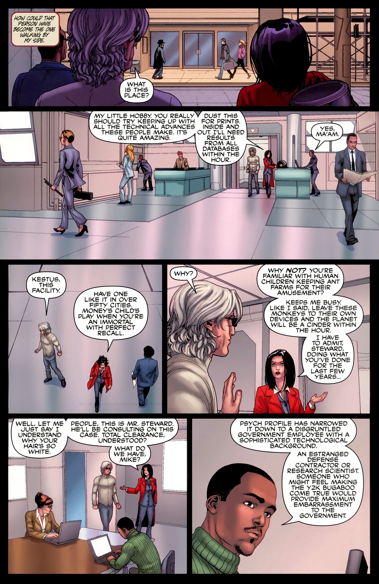 Read online Days Missing: Kestus comic -  Issue #4 - 16