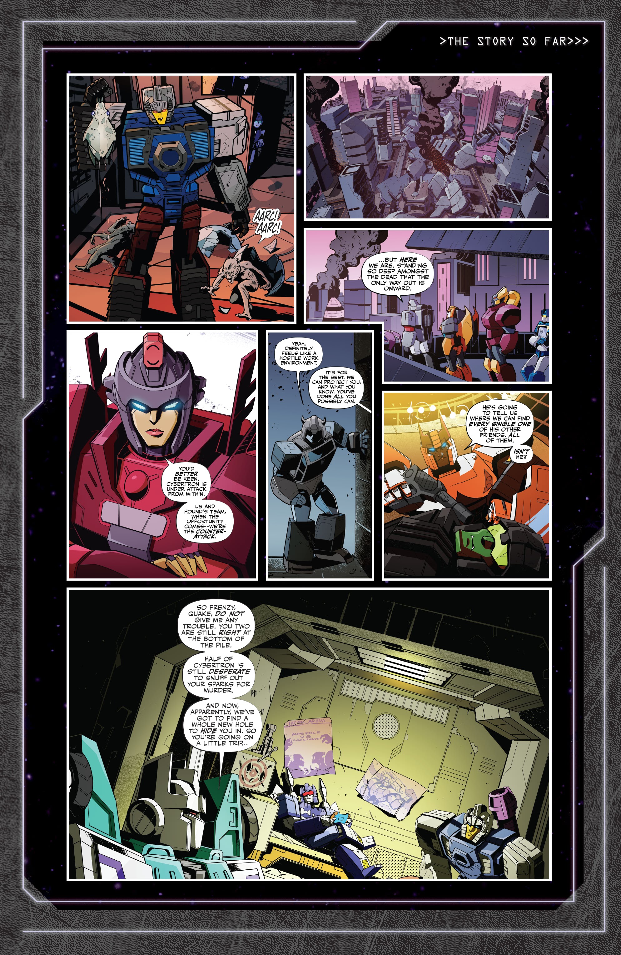 Read online Transformers (2019) comic -  Issue #21 - 3