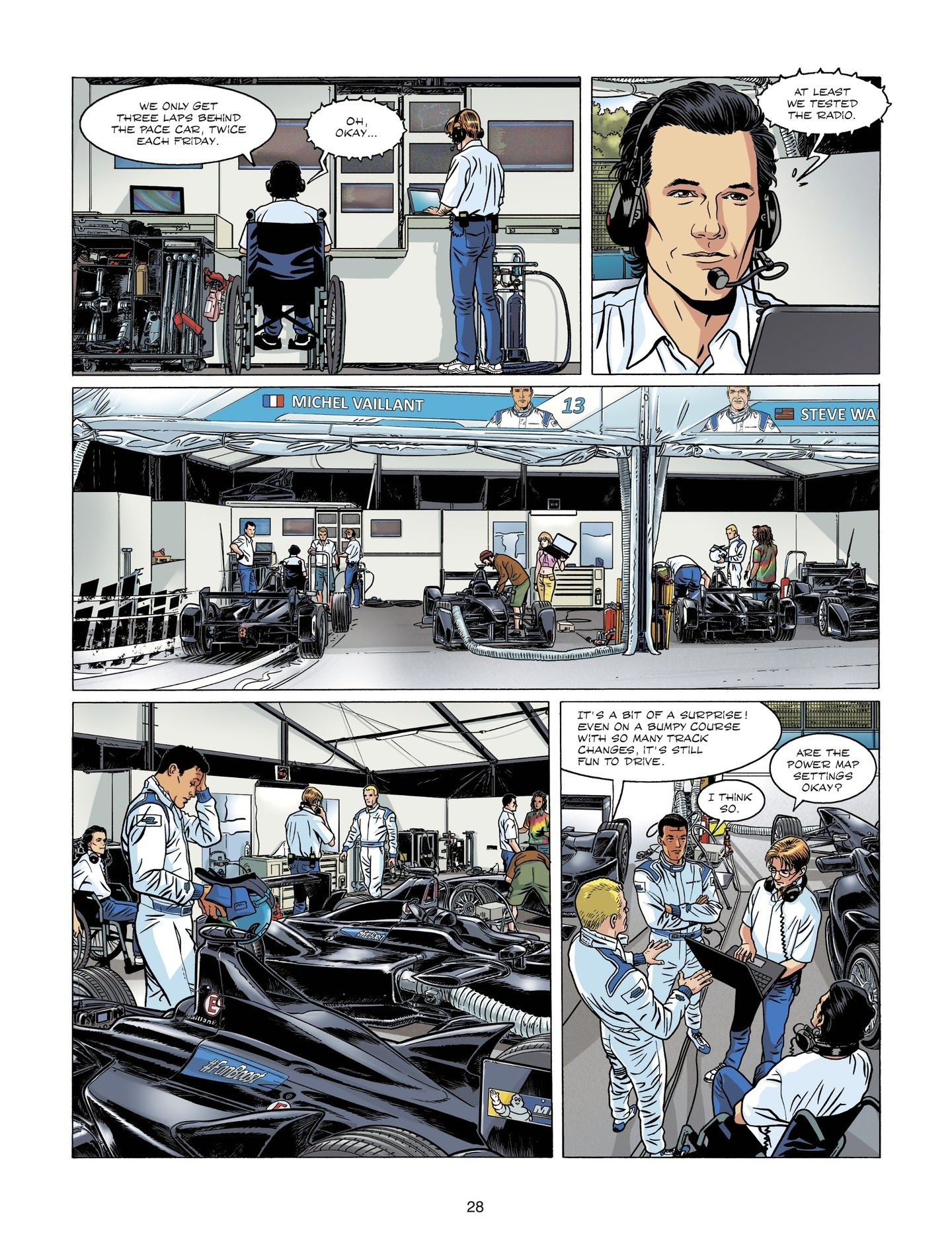 Read online Michel Vaillant comic -  Issue #5 - 28