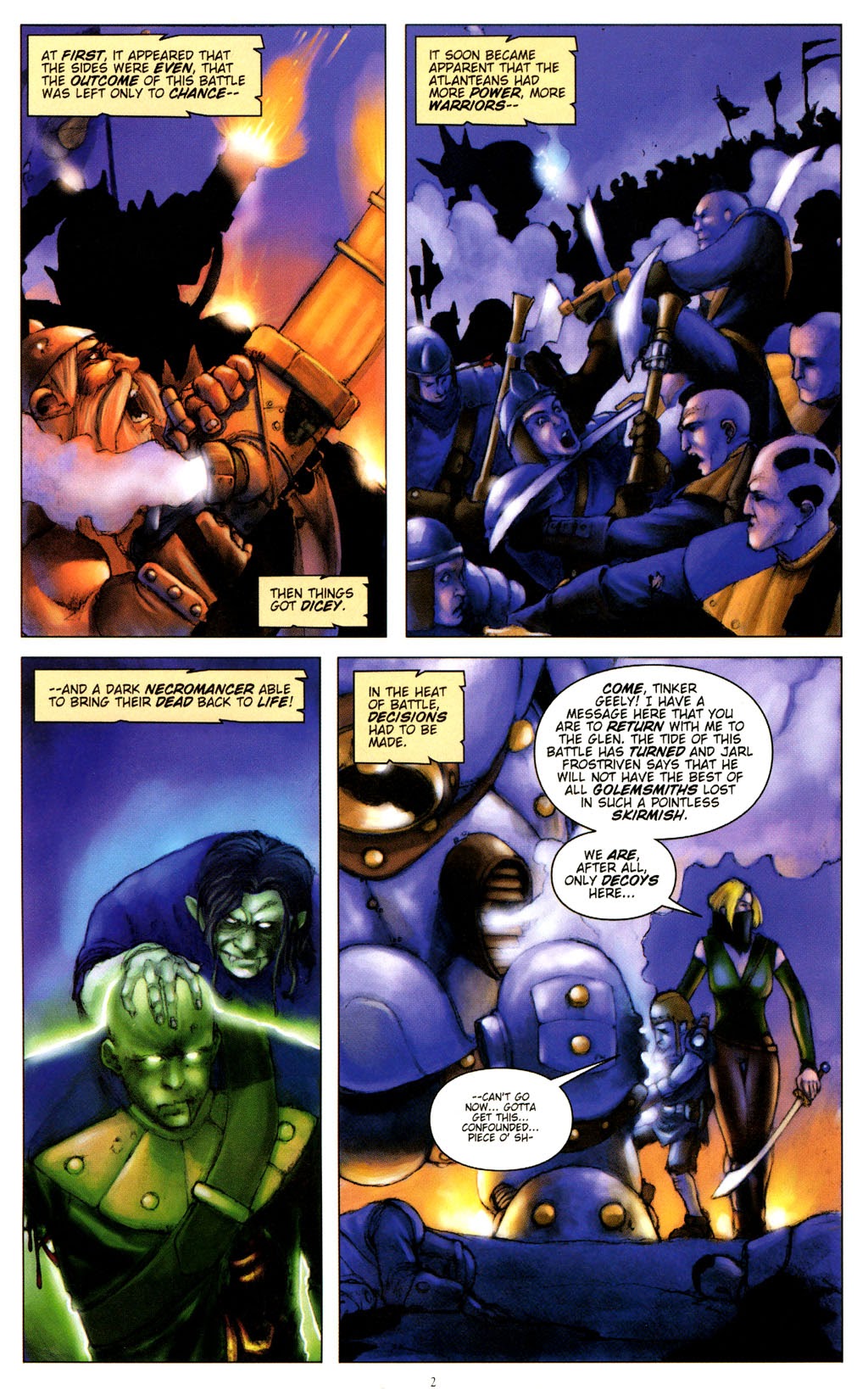 Read online Mage Knight: Stolen Destiny comic -  Issue #2 - 4
