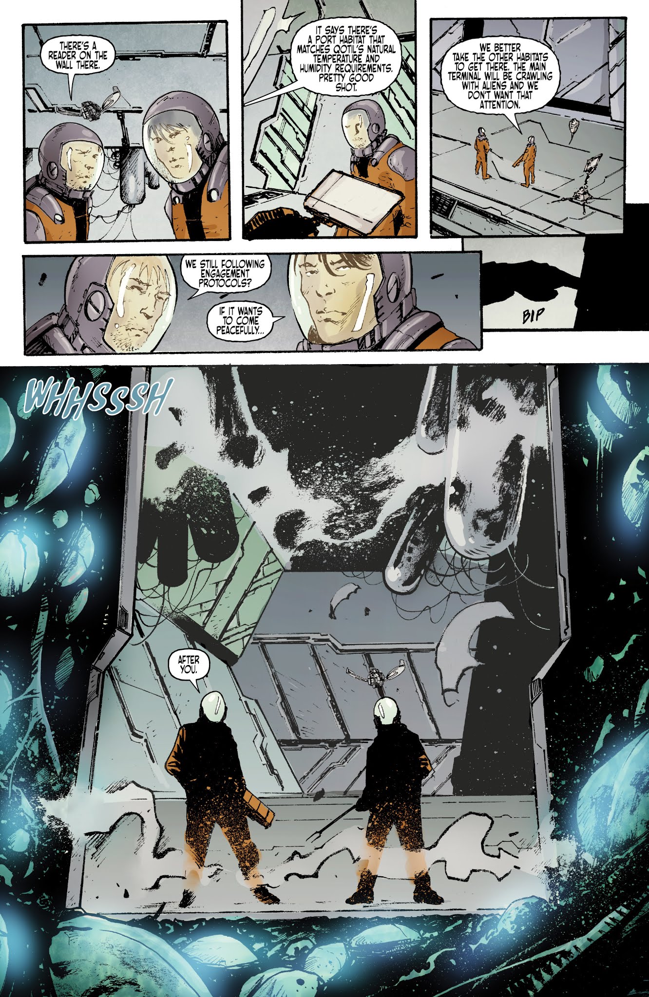 Read online Port of Earth comic -  Issue #7 - 14