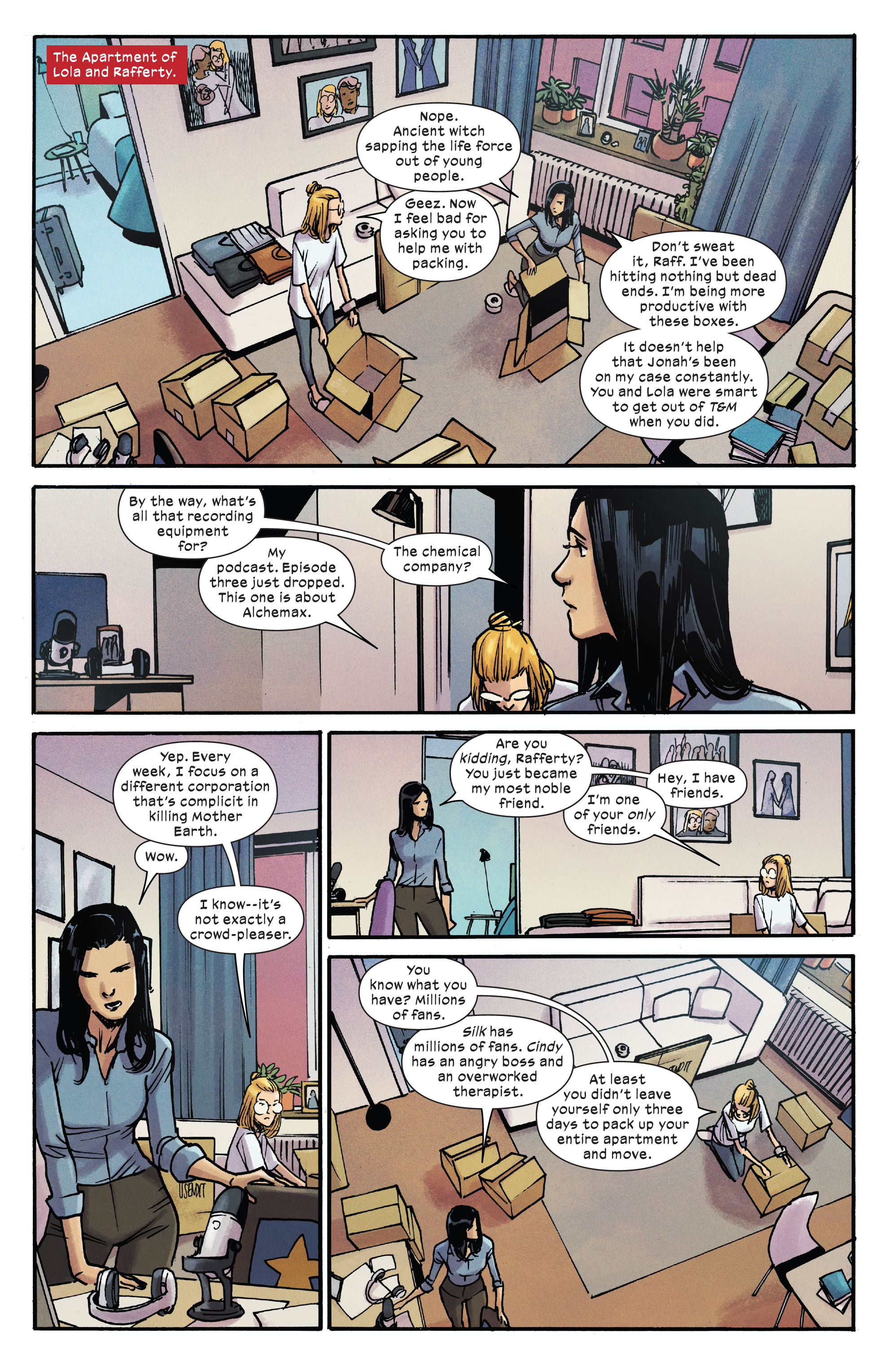 Read online Silk (2022) comic -  Issue #3 - 7