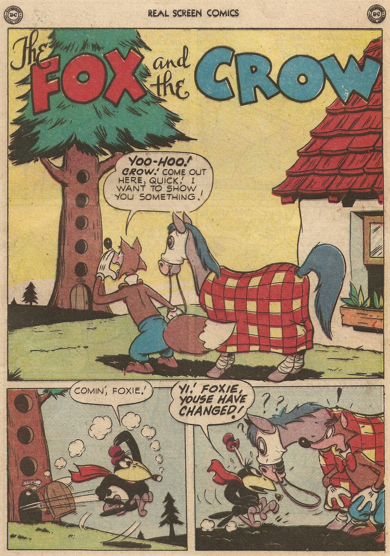 Read online Real Screen Comics comic -  Issue #36 - 41