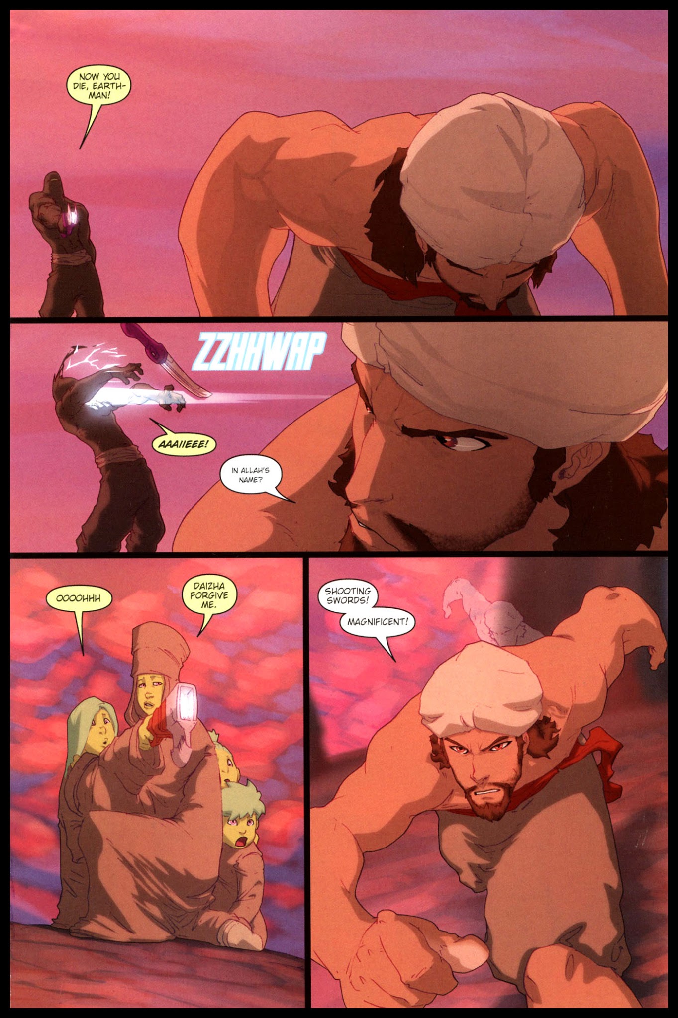 Read online Sinbad: Rogue of Mars comic -  Issue #3 - 6