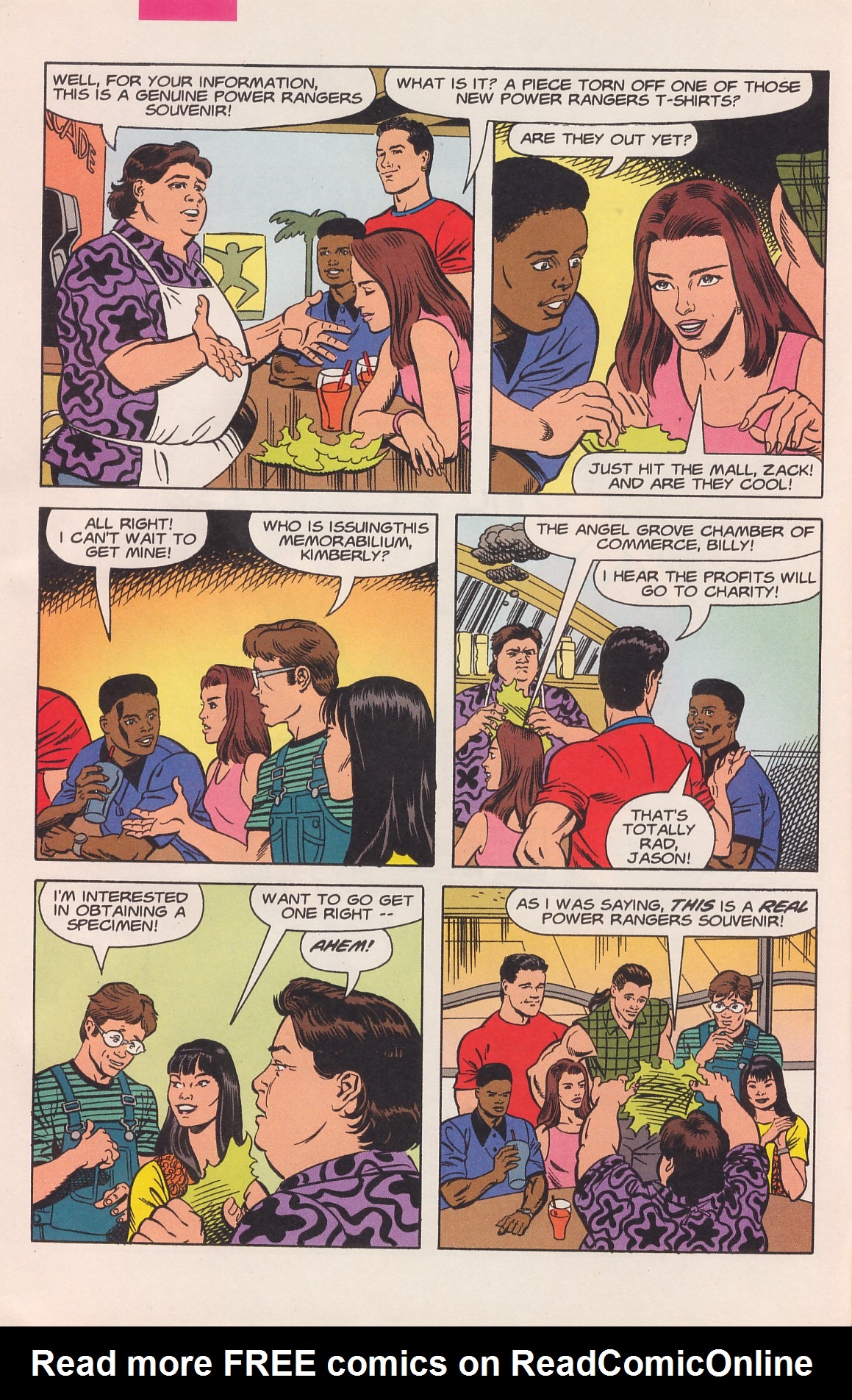 Read online Saban's Mighty Morphin Power Rangers (1994) comic -  Issue #2 - 4