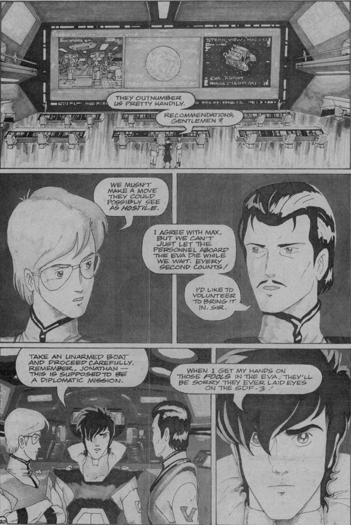 Read online Robotech II: The Sentinels - The Marriage of Rick Hunter and Lisa Hayes comic -  Issue # TPB 3 - 55