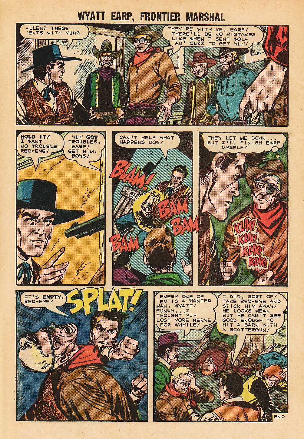 Read online Wyatt Earp Frontier Marshal comic -  Issue #58 - 8
