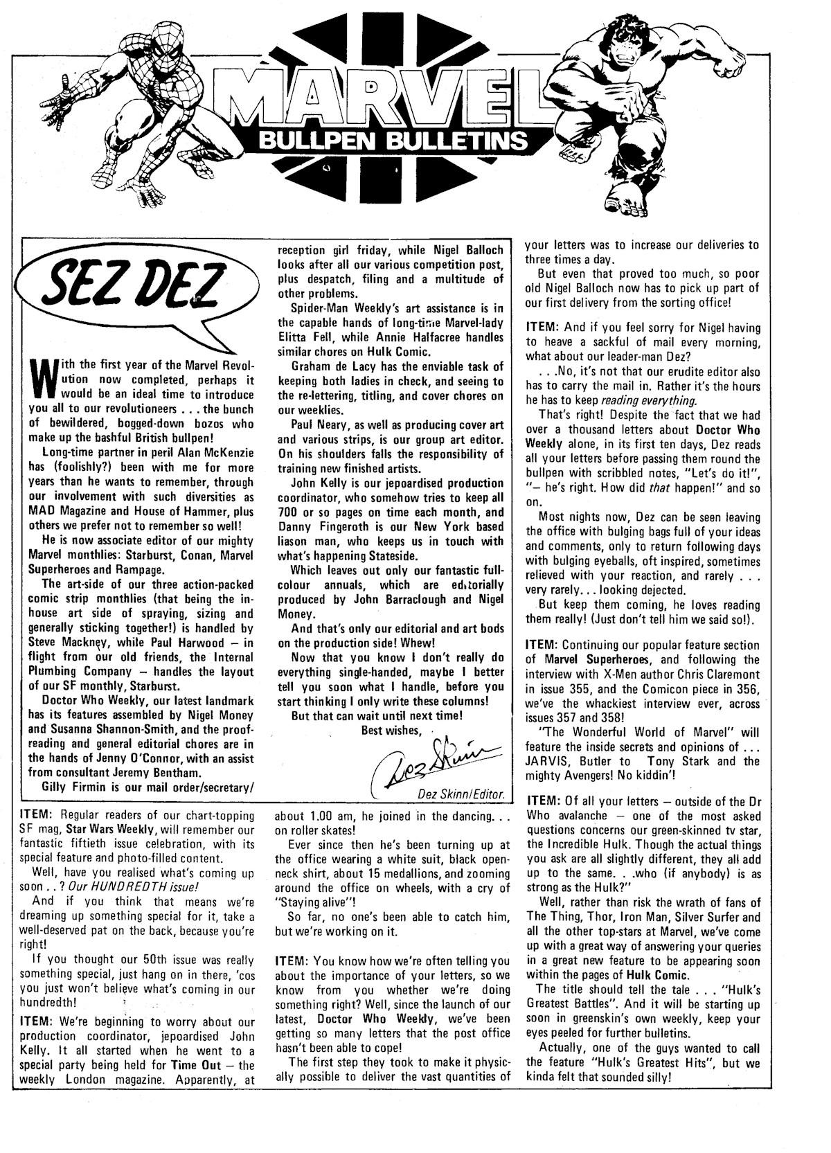 Read online Star Wars Weekly comic -  Issue #96 - 16
