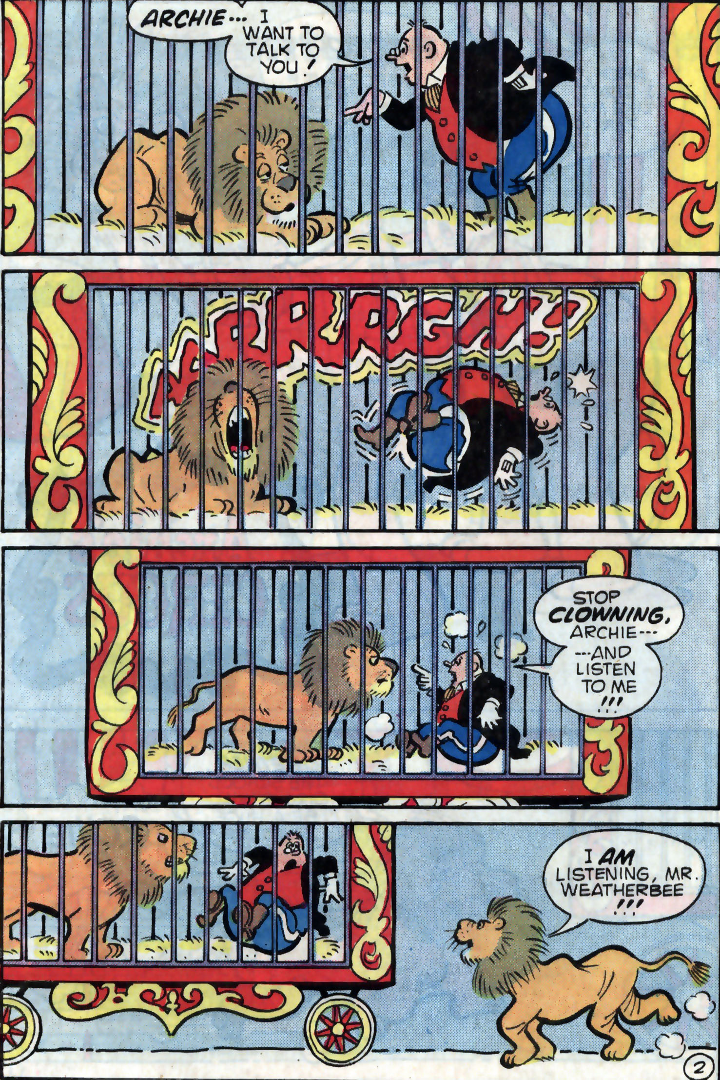 Read online Archie's Circus comic -  Issue # Full - 3