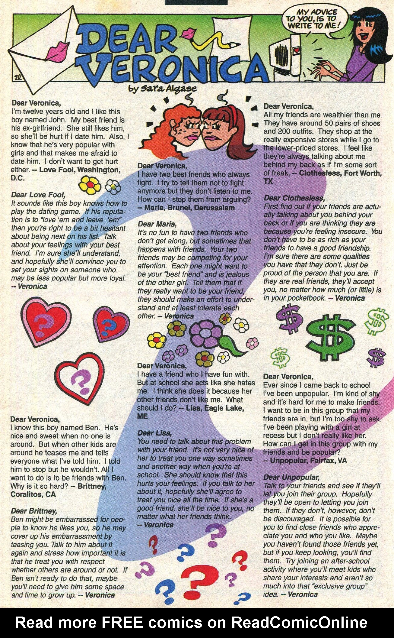 Read online Veronica comic -  Issue #79 - 26
