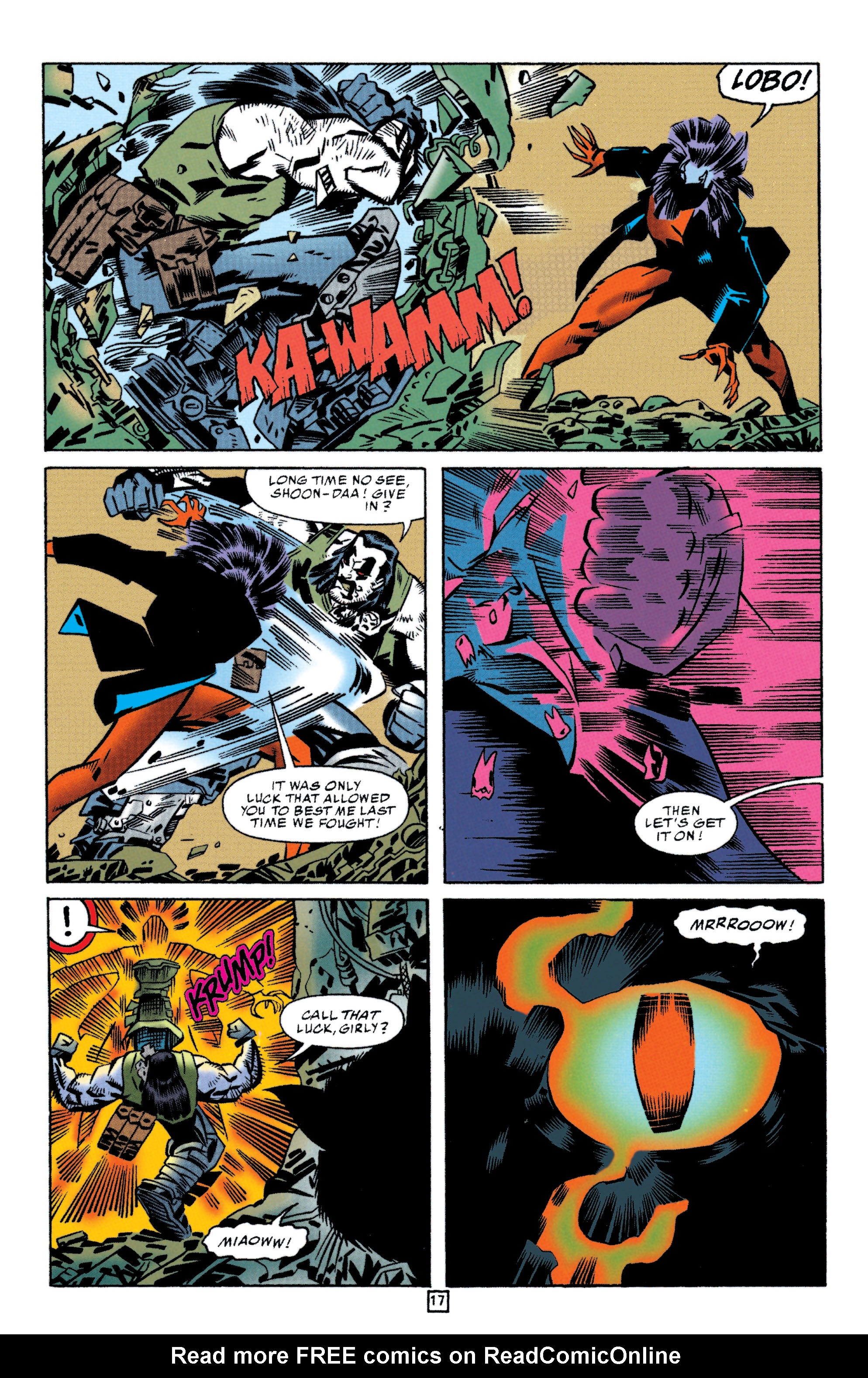 Read online Lobo (1993) comic -  Issue #58 - 18