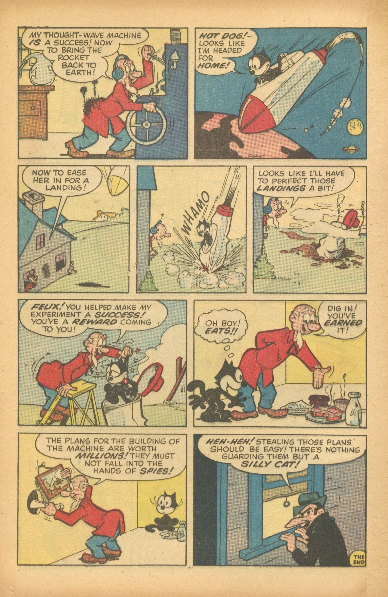 Read online Felix the Cat (1955) comic -  Issue #69 - 16