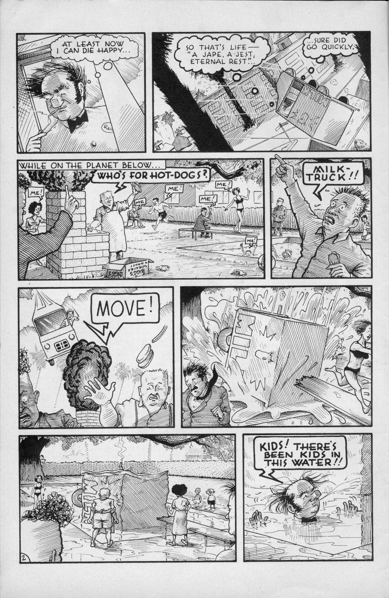Read online Reid Fleming, World's Toughest Milkman (1986) comic -  Issue #1 - 4