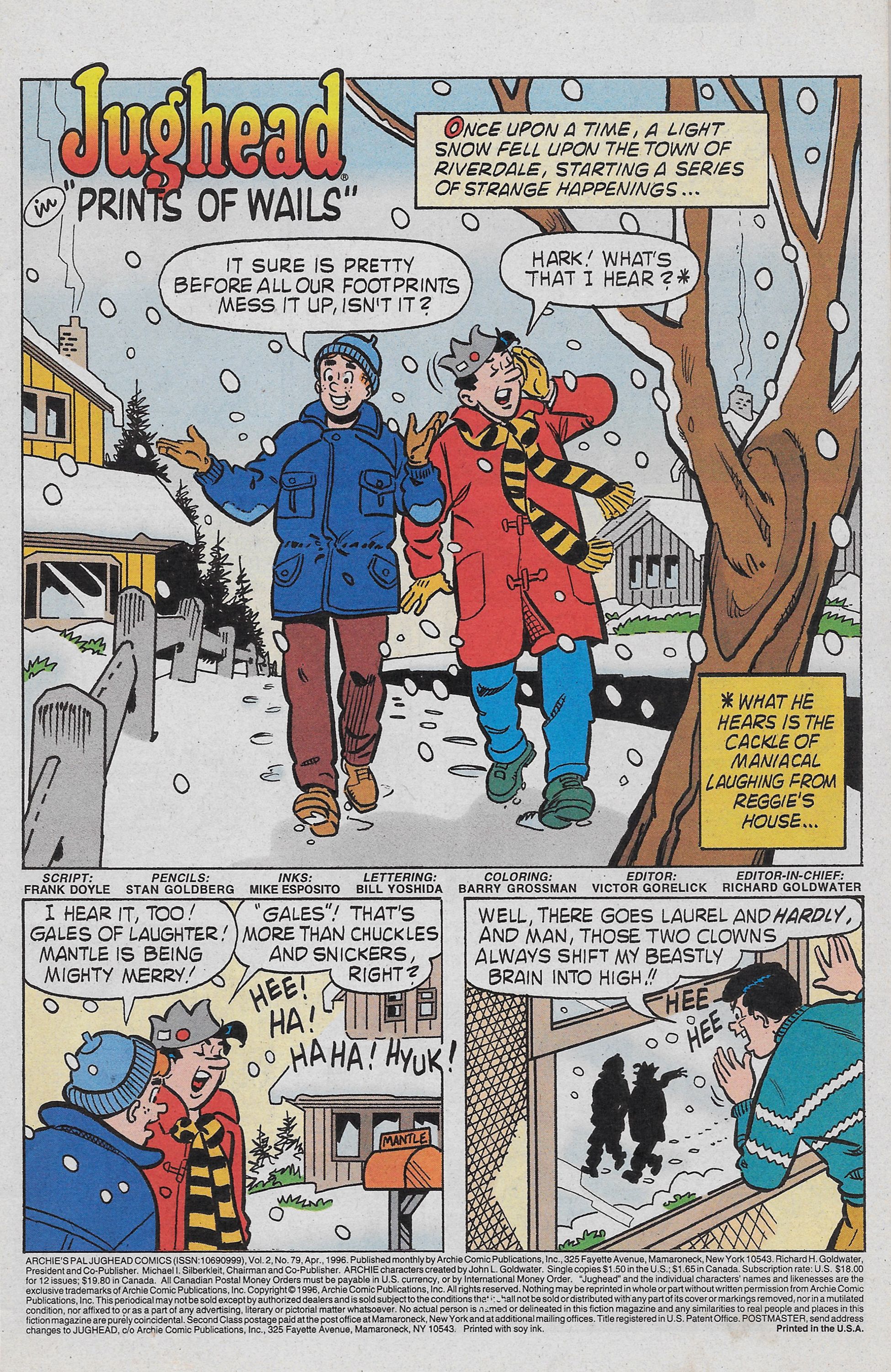 Read online Archie's Pal Jughead Comics comic -  Issue #79 - 3