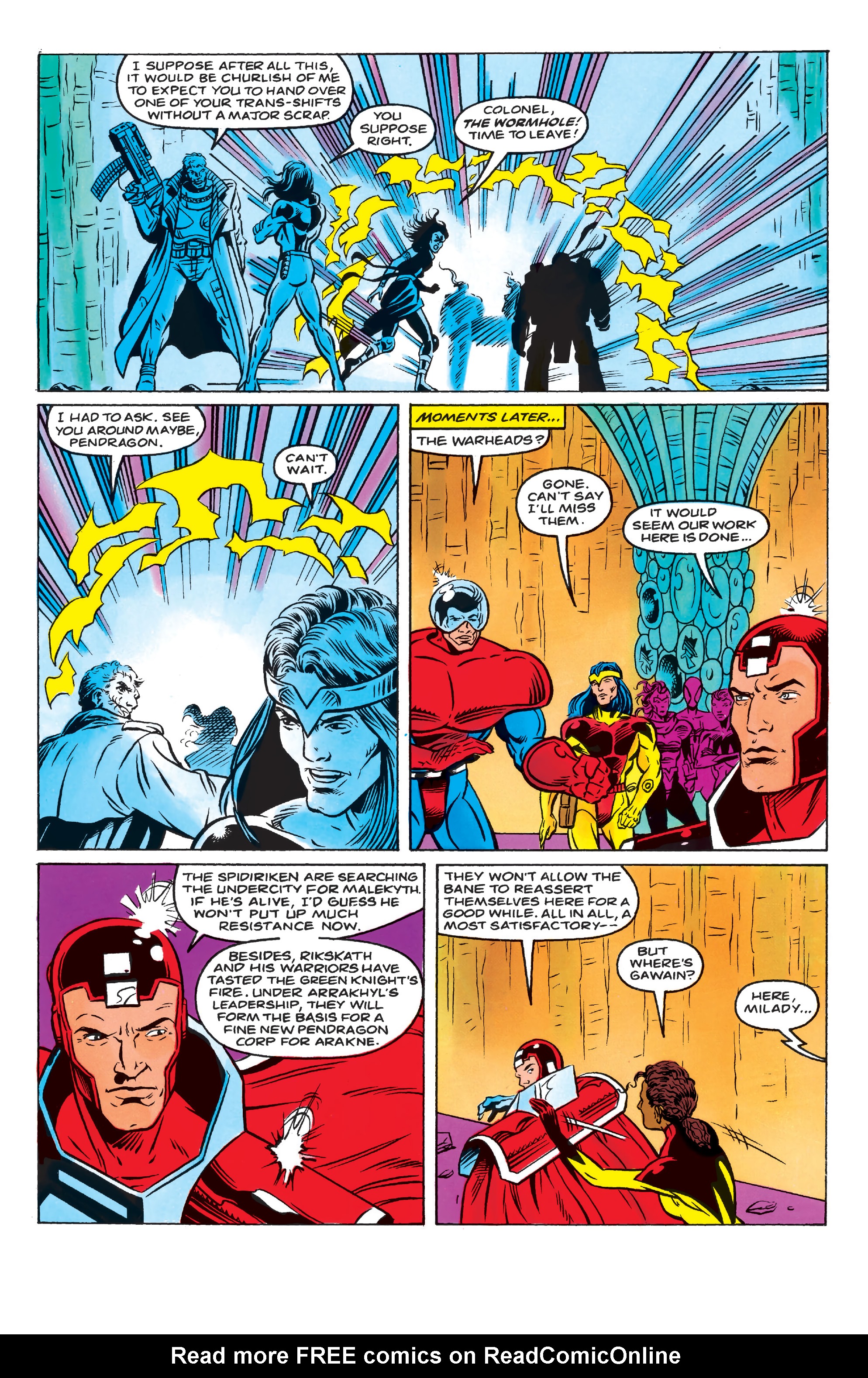 Read online Knights of Pendragon Omnibus comic -  Issue # TPB (Part 7) - 26