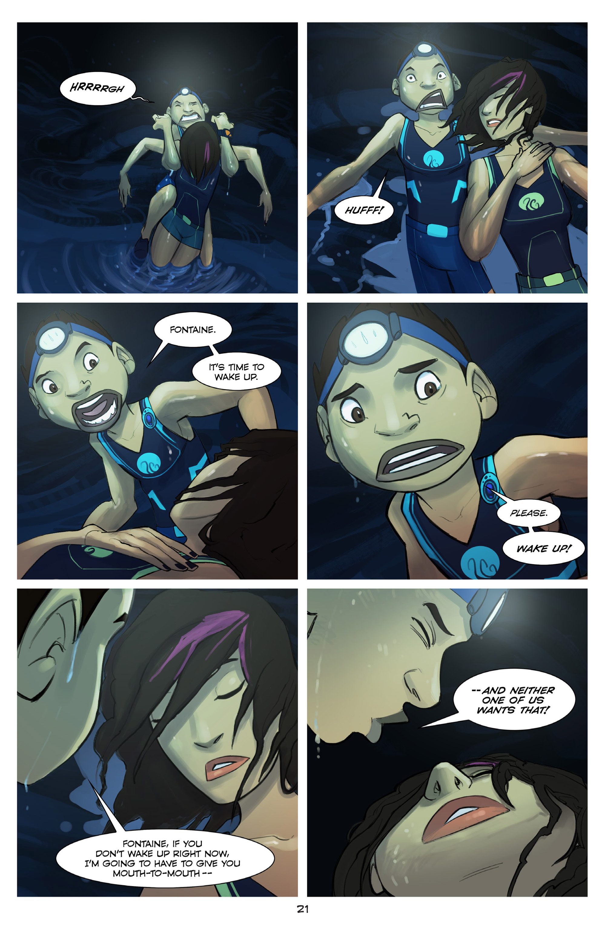 Read online The Deep: The Vanishing Island comic -  Issue #2 - 23