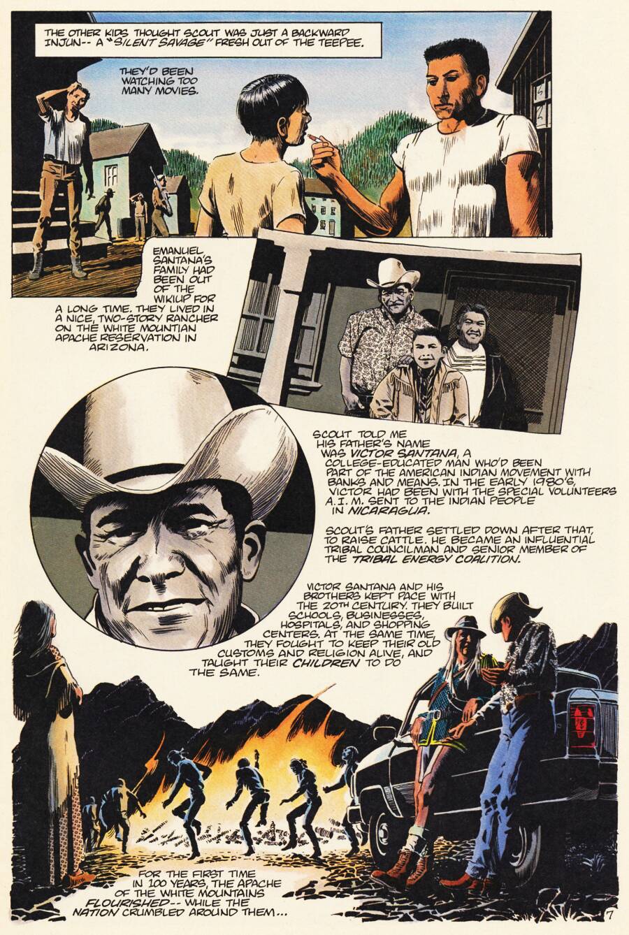 Read online Scout comic -  Issue #7 - 9