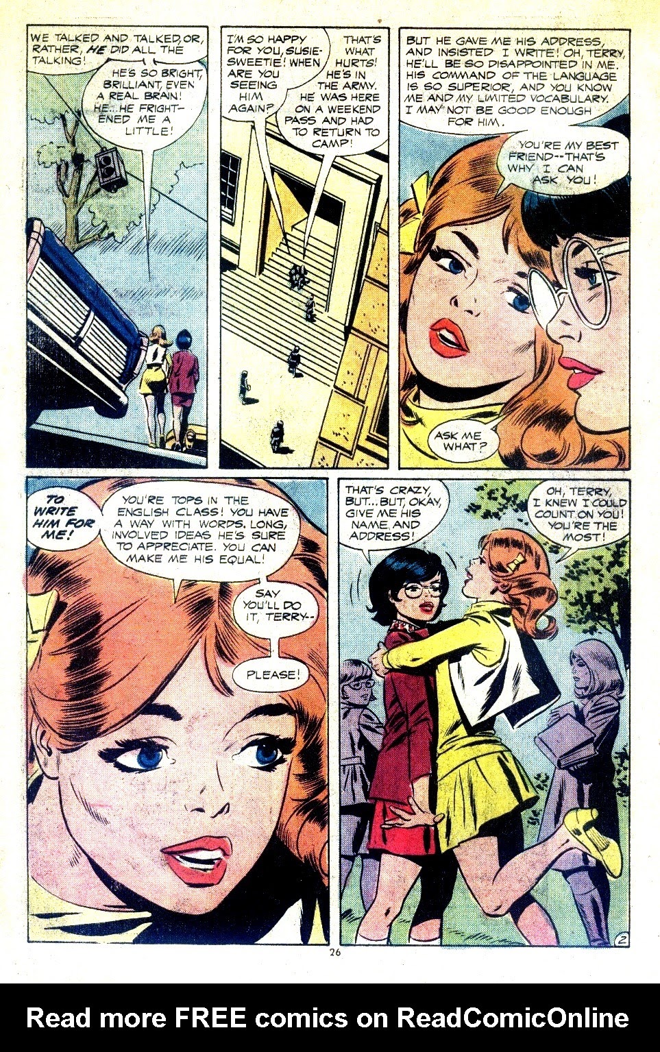 Read online Young Love (1963) comic -  Issue #109 - 26