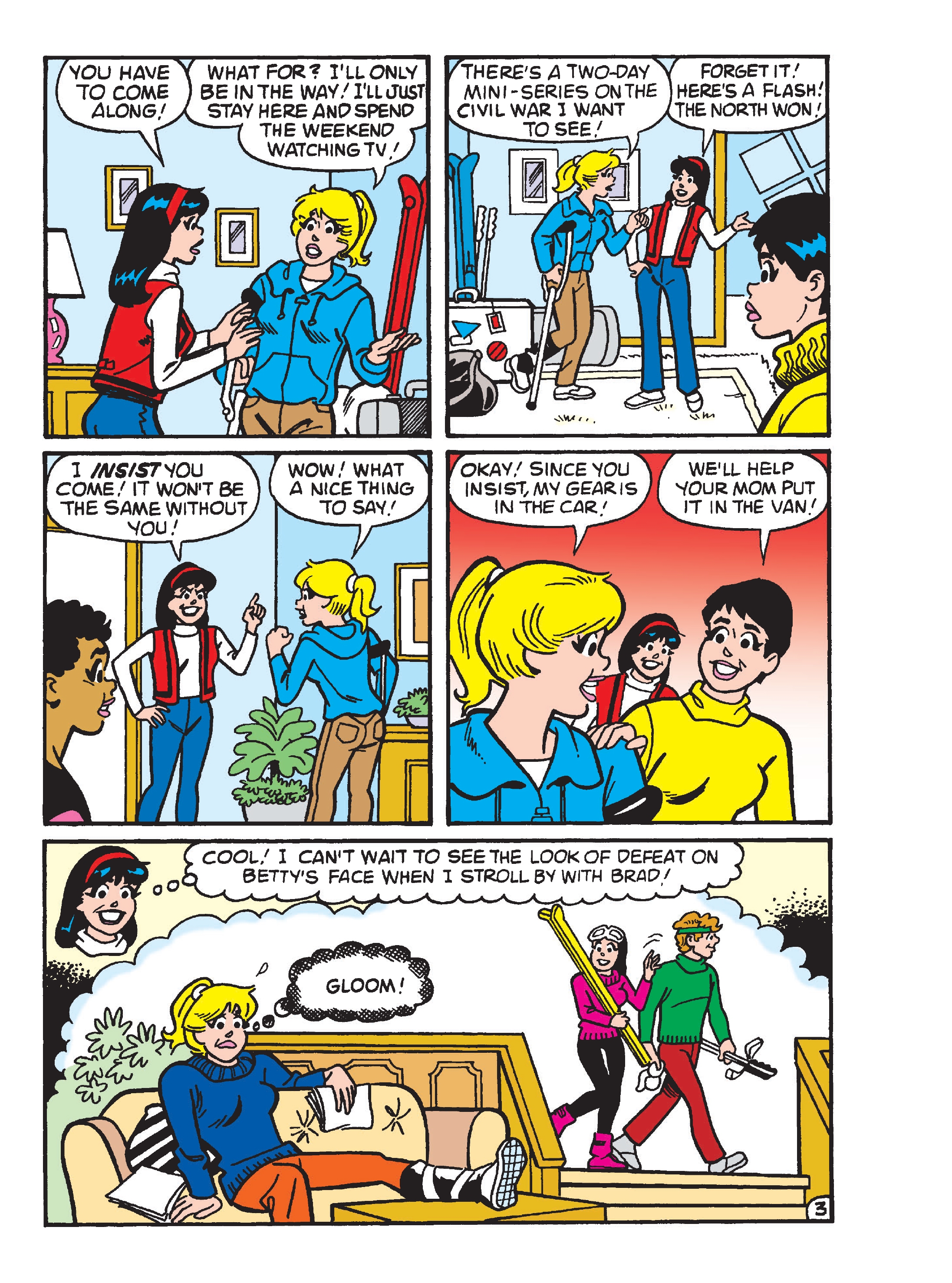 Read online Betty & Veronica Friends Double Digest comic -  Issue #257 - 153