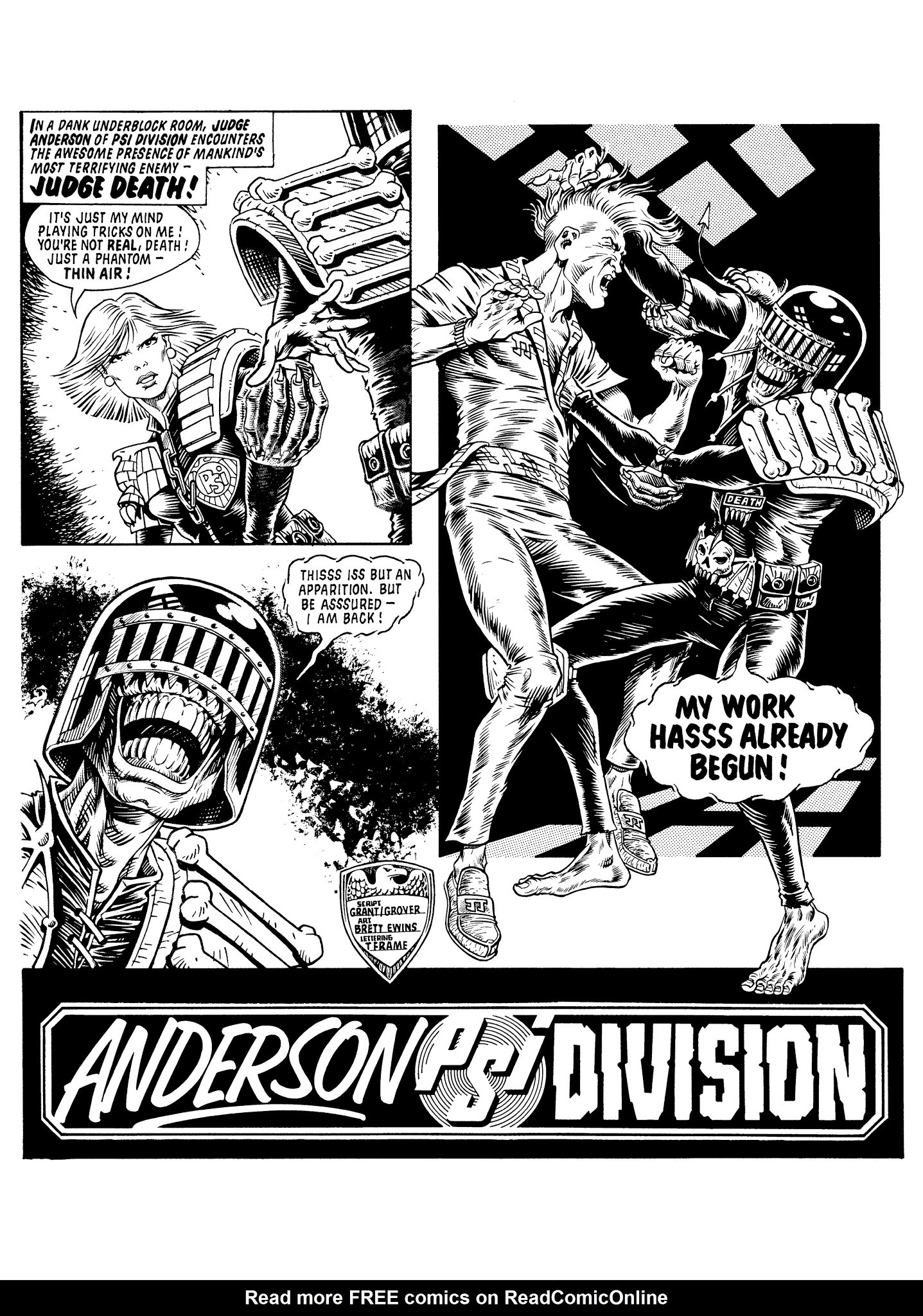 Read online Judge Anderson: The Psi Files comic -  Issue # TPB 1 - 12