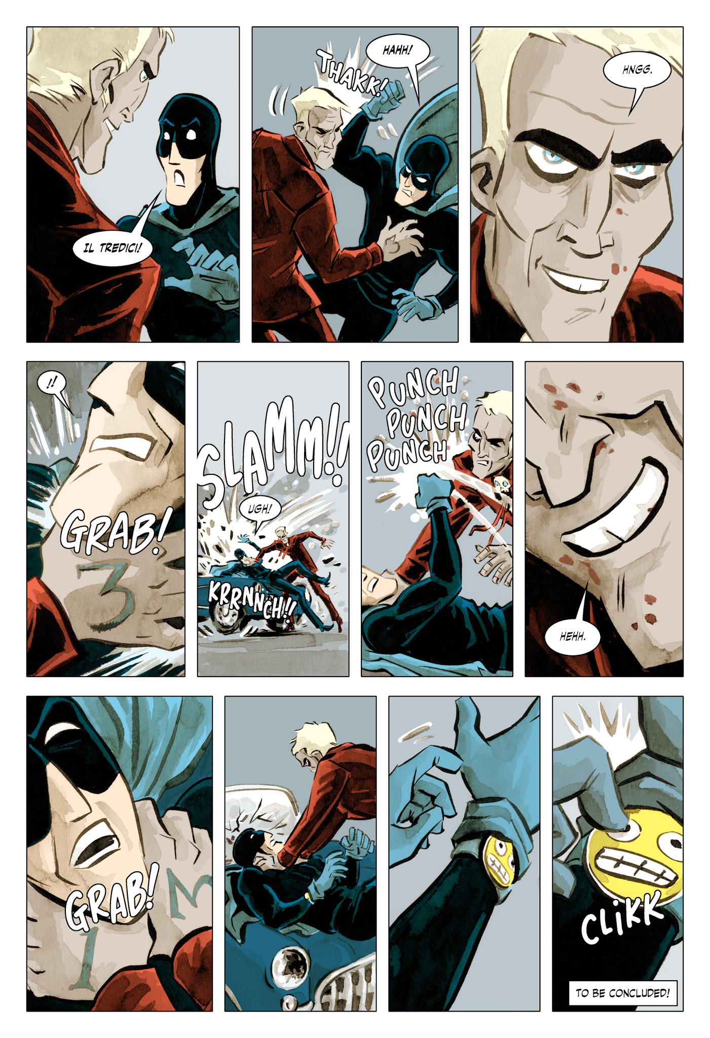 Read online Bandette (2012) comic -  Issue #17 - 22