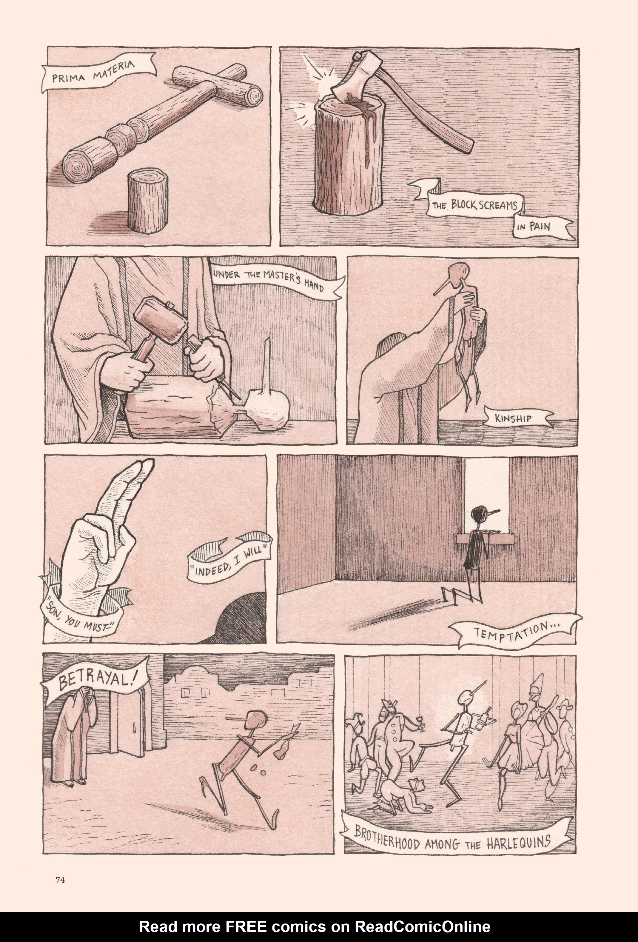 Read online Now: The New Comics Anthology comic -  Issue #7 - 74