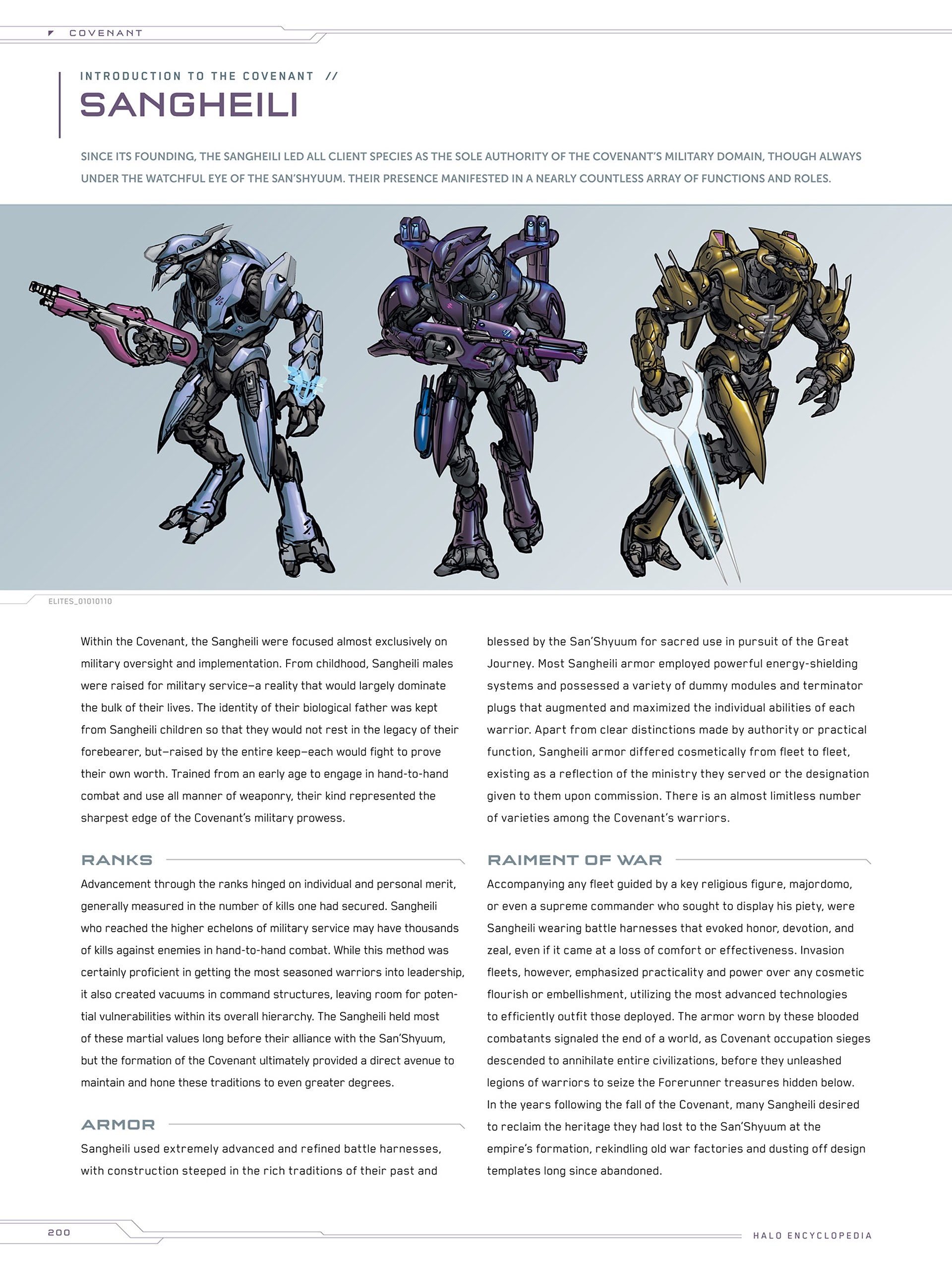 Read online Halo Encyclopedia comic -  Issue # TPB (Part 2) - 96