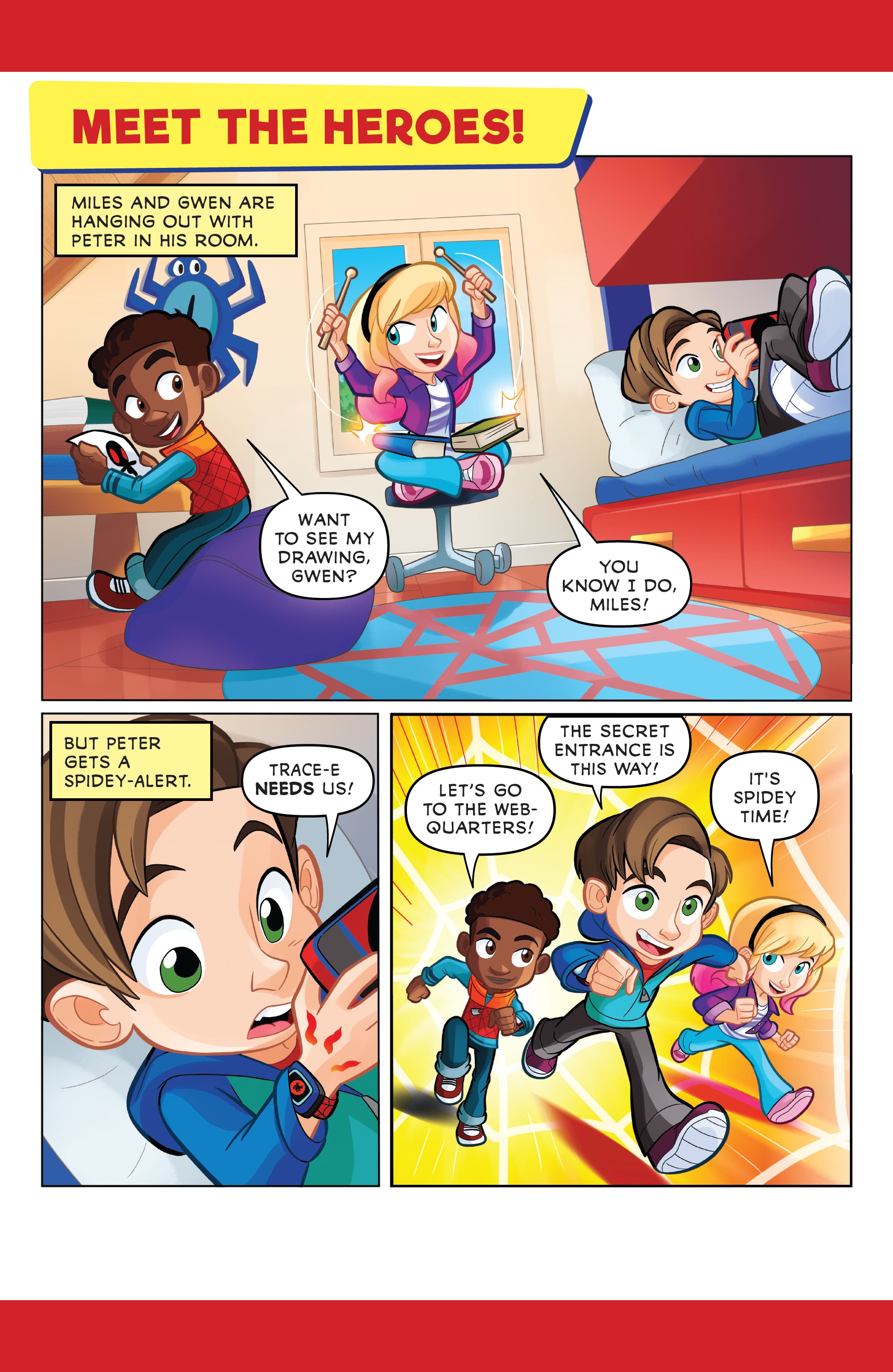 Read online Spidey and His Amazing Friends comic -  Issue #1 - 4