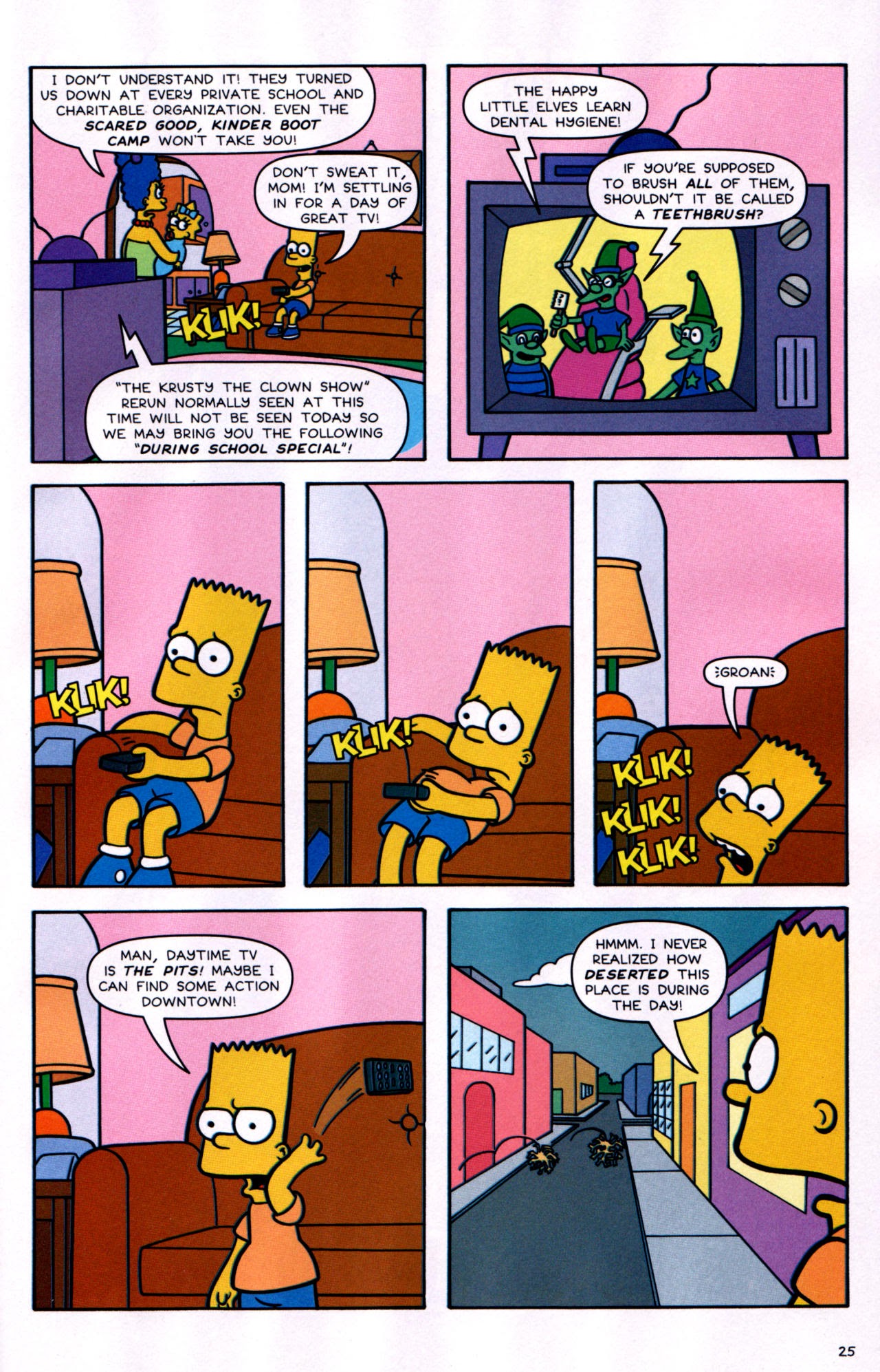 Read online Bart Simpson comic -  Issue #35 - 21