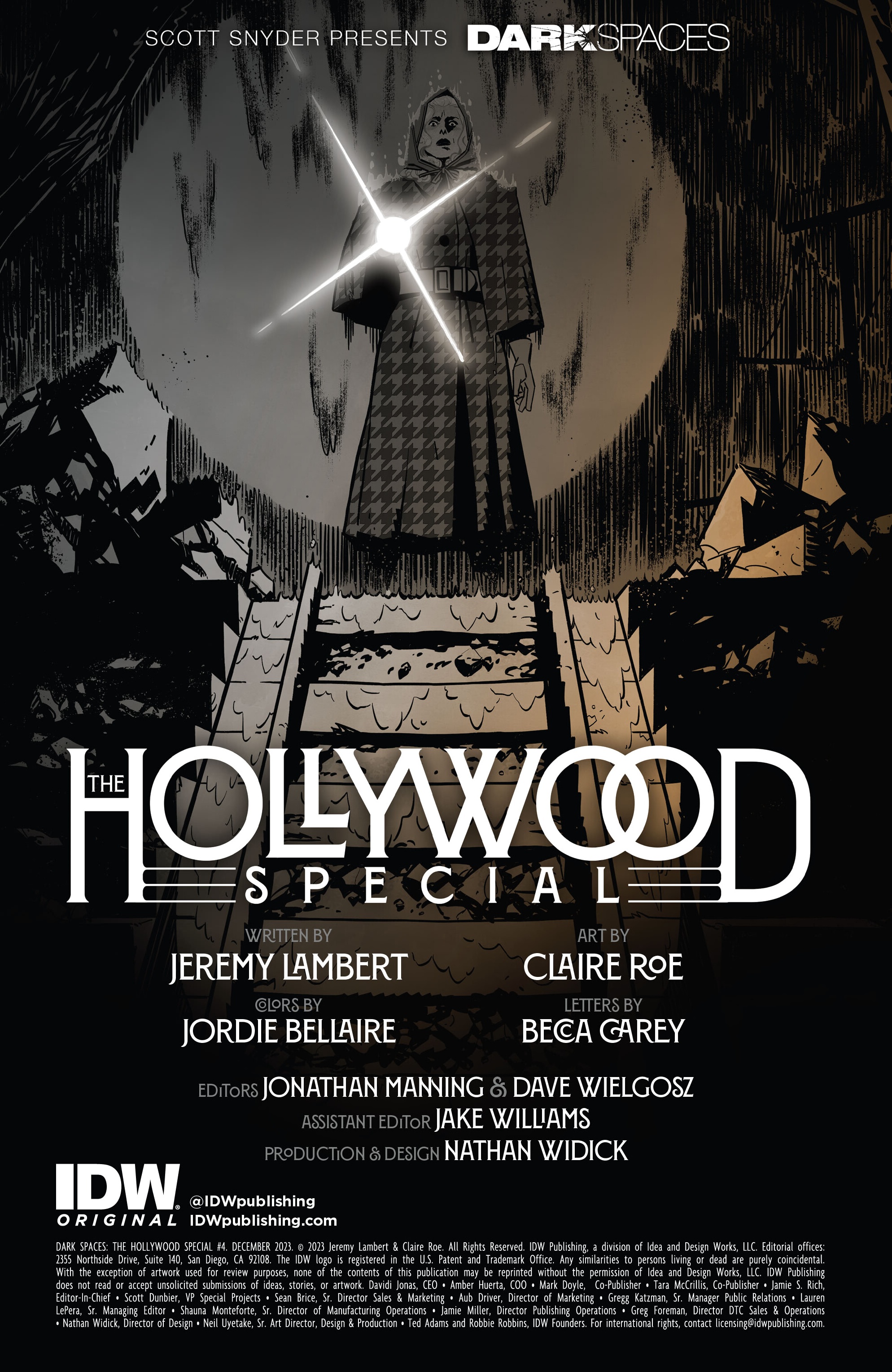 Read online Dark Spaces: The Hollywood Special comic -  Issue #4 - 2
