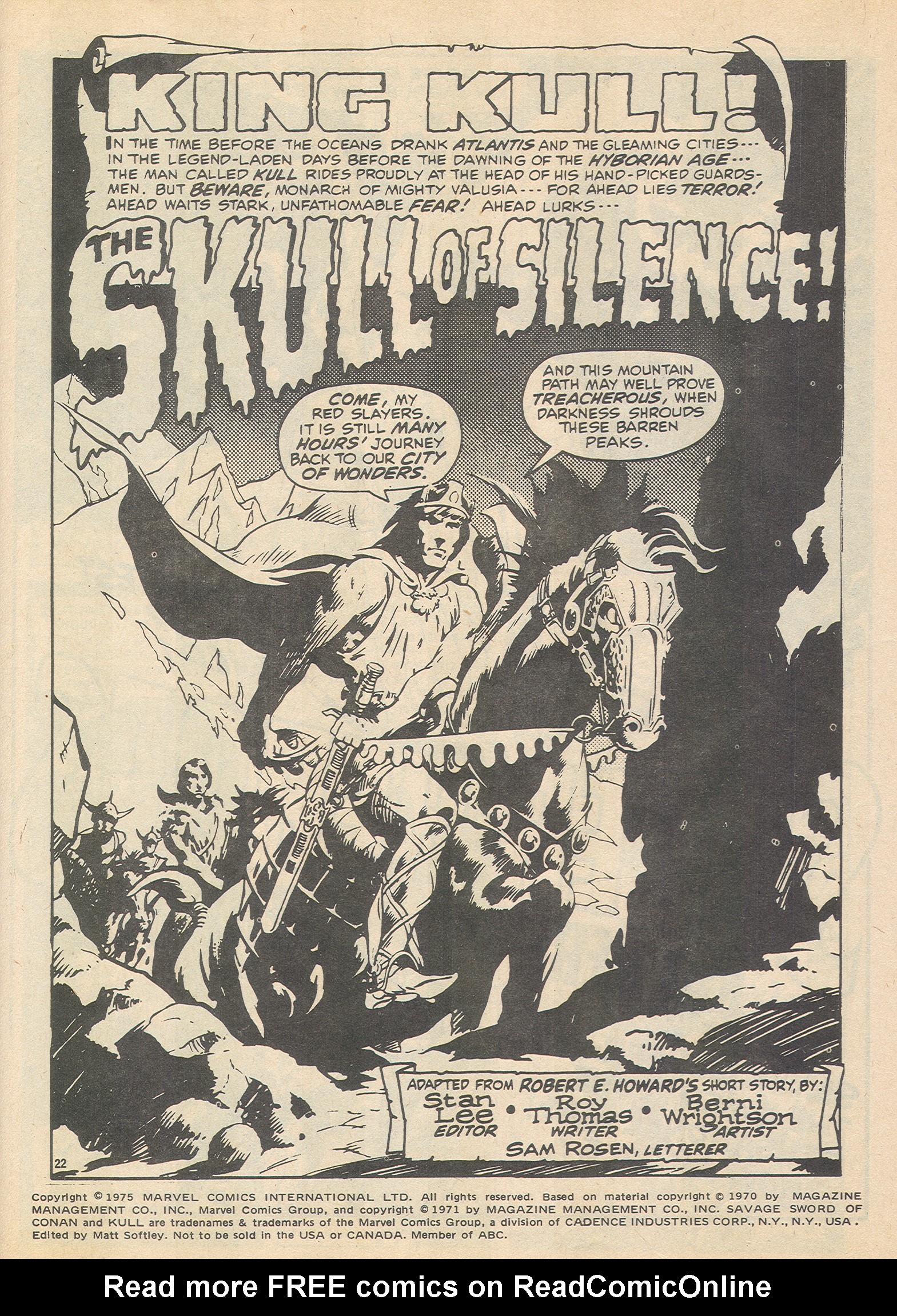 Read online The Savage Sword of Conan (1975) comic -  Issue #5 - 22