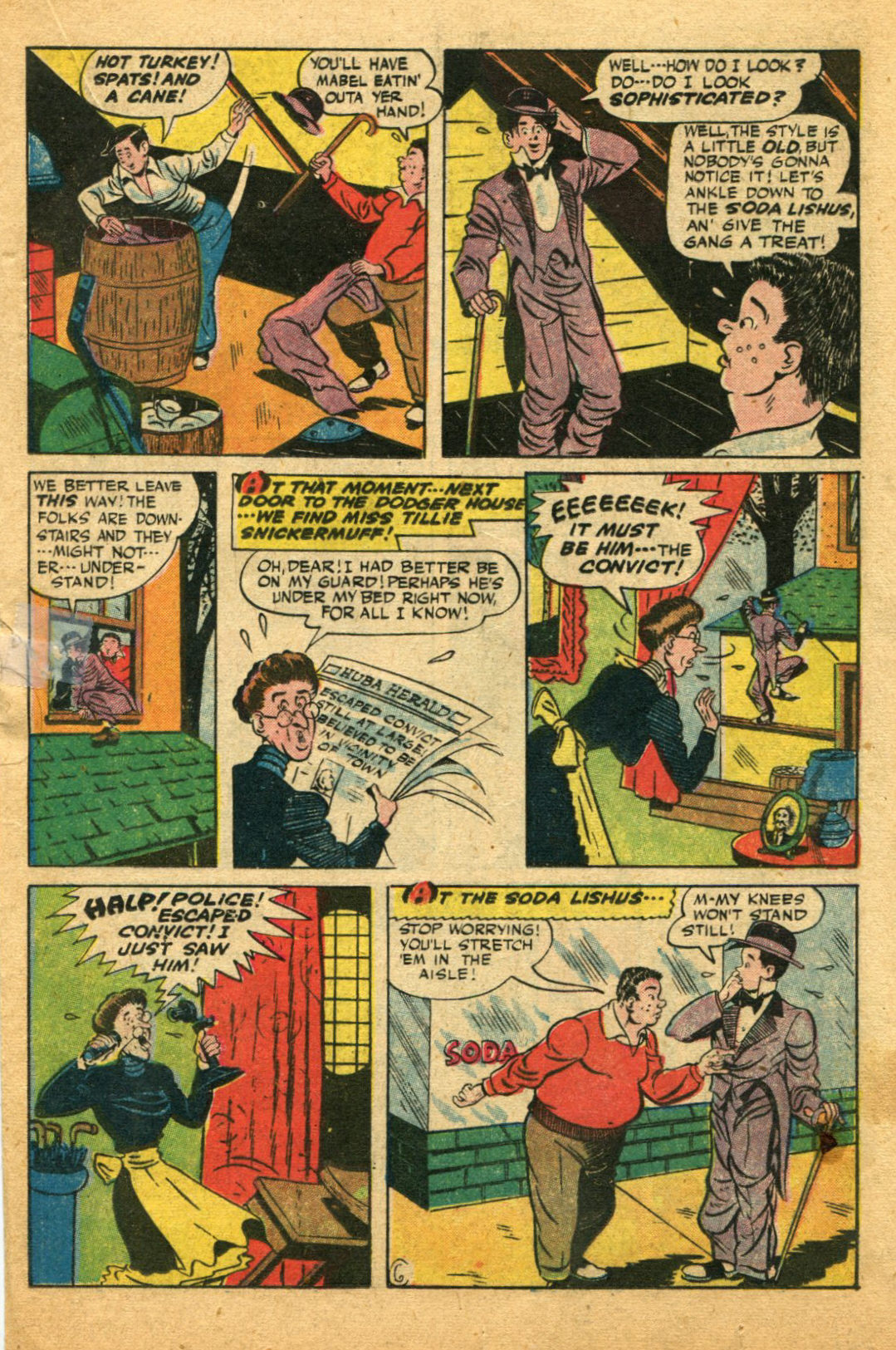Read online Exciting Comics comic -  Issue #55 - 29