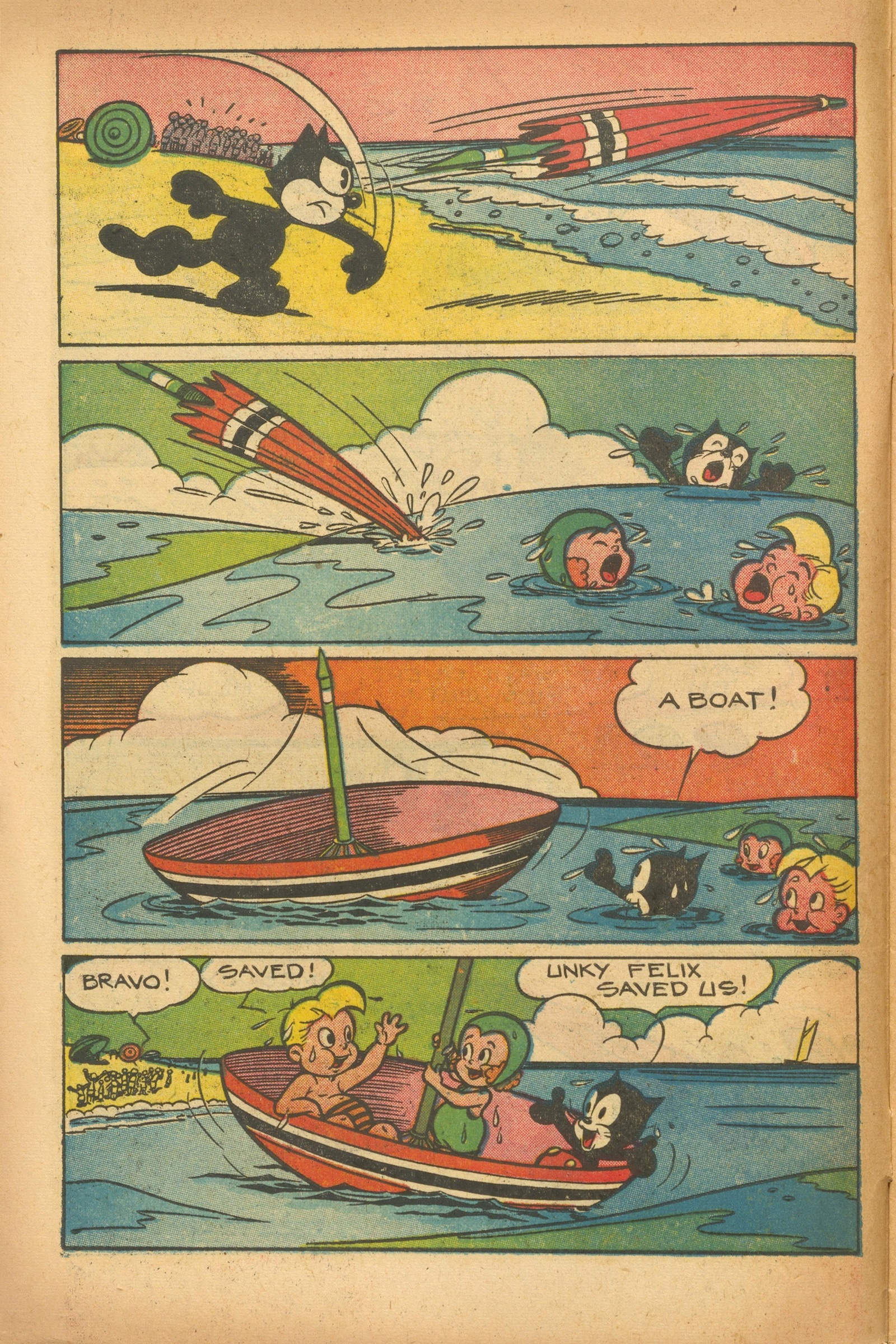 Read online Felix the Cat (1951) comic -  Issue #25 - 10