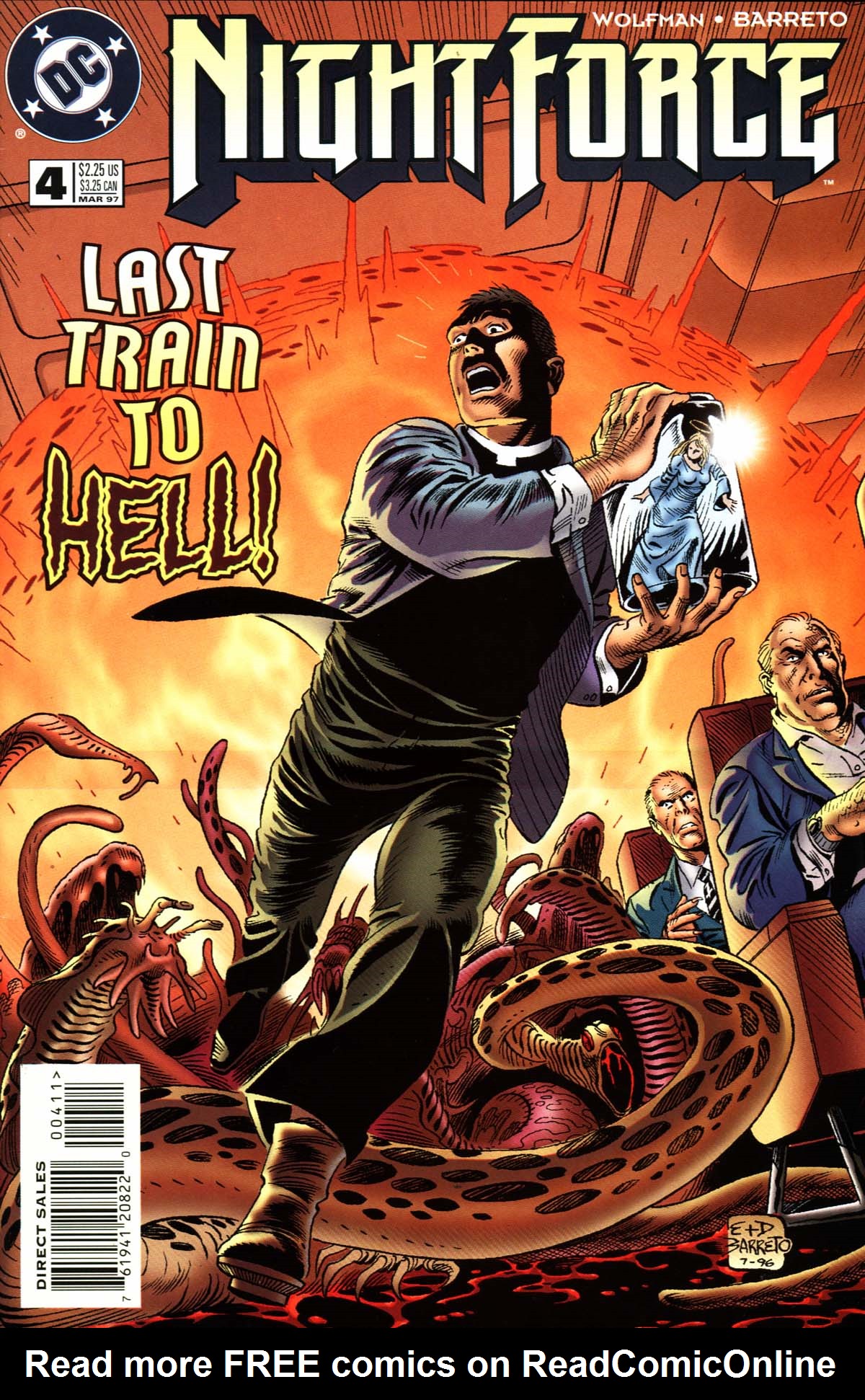 Read online Night Force comic -  Issue #4 - 1