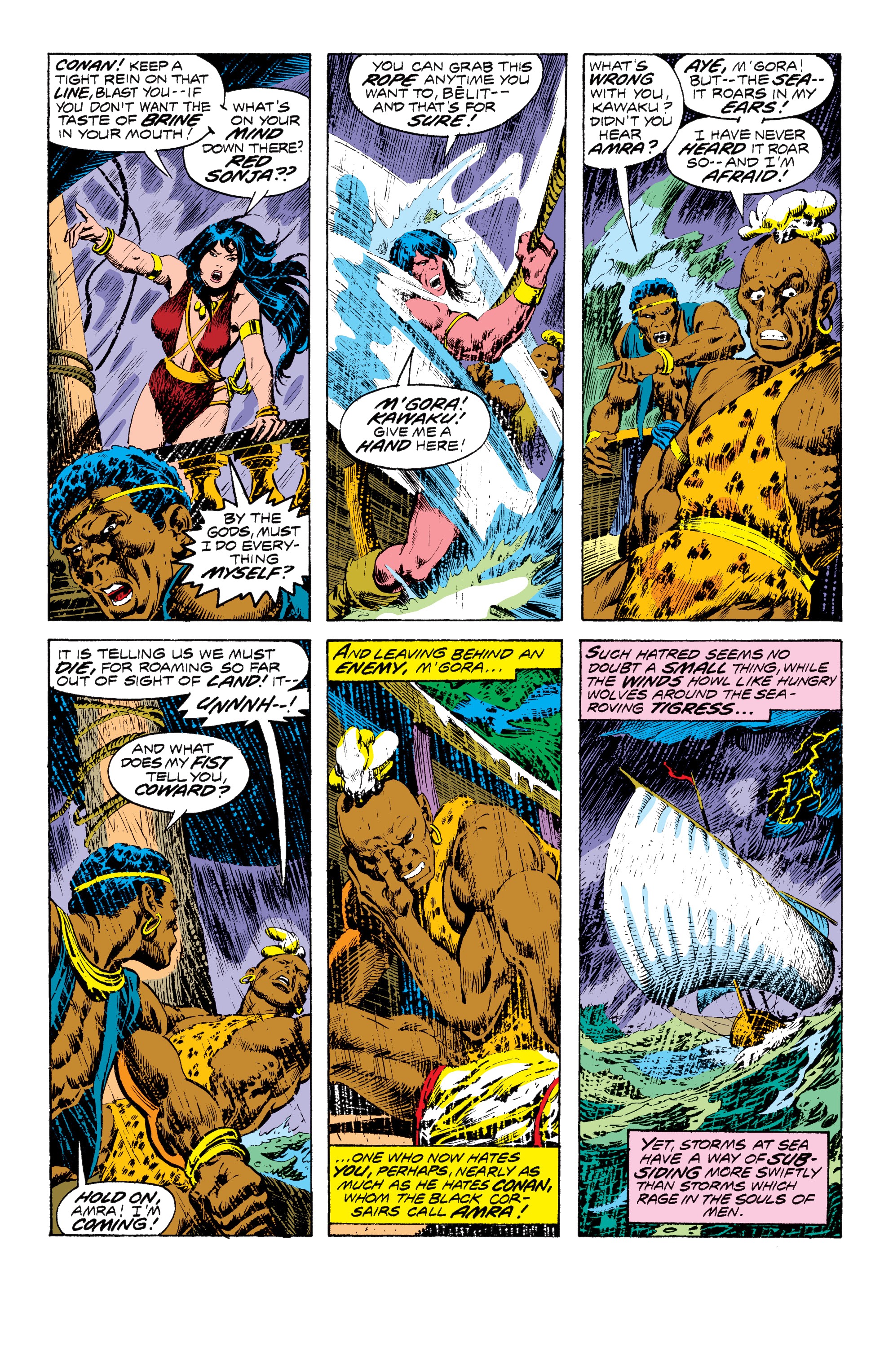 Read online Conan the Barbarian Epic Collection: The Original Marvel Years - Of Once and Future Kings comic -  Issue # TPB (Part 2) - 93