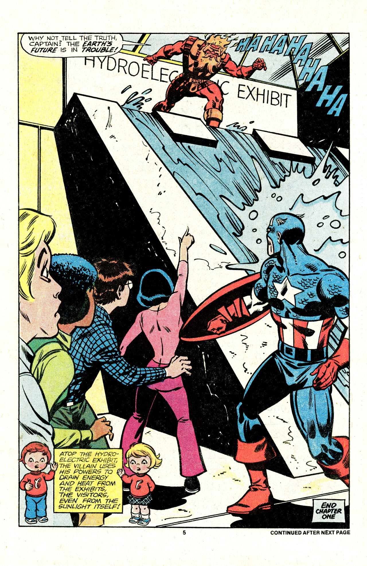 Read online Captain America and The Campbell Kids comic -  Issue # Full - 7