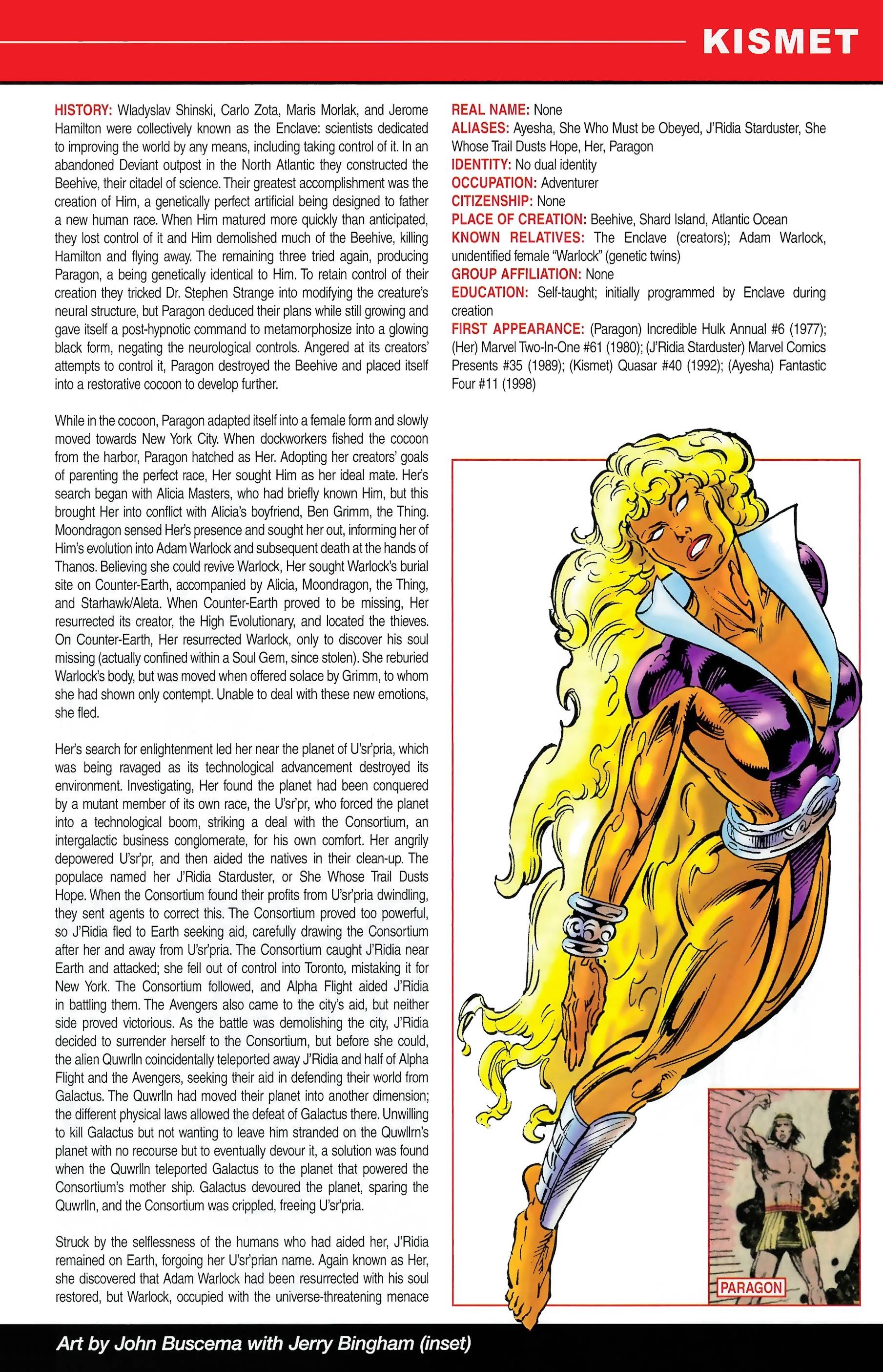 Read online Official Handbook of the Marvel Universe A to Z comic -  Issue # TPB 6 (Part 1) - 95