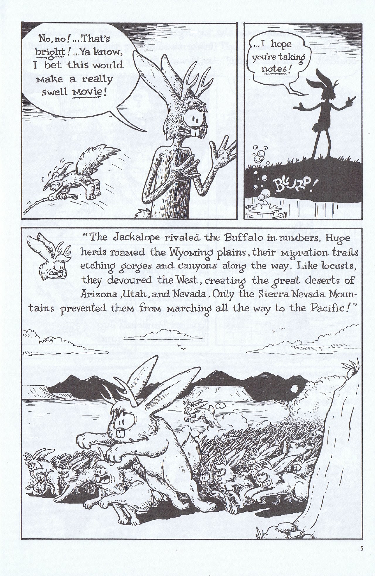 Read online Tales Of The Jackalope comic -  Issue #1 - 7